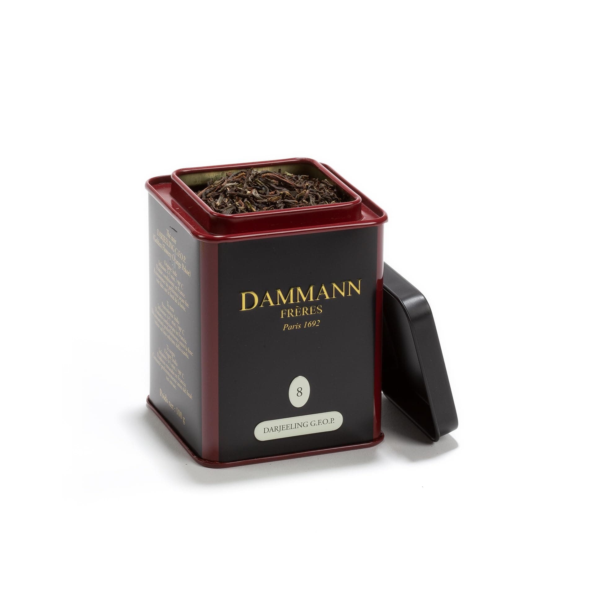Dammann Teas 8 - Darjeeling G.F.O.P. 100 g Tin