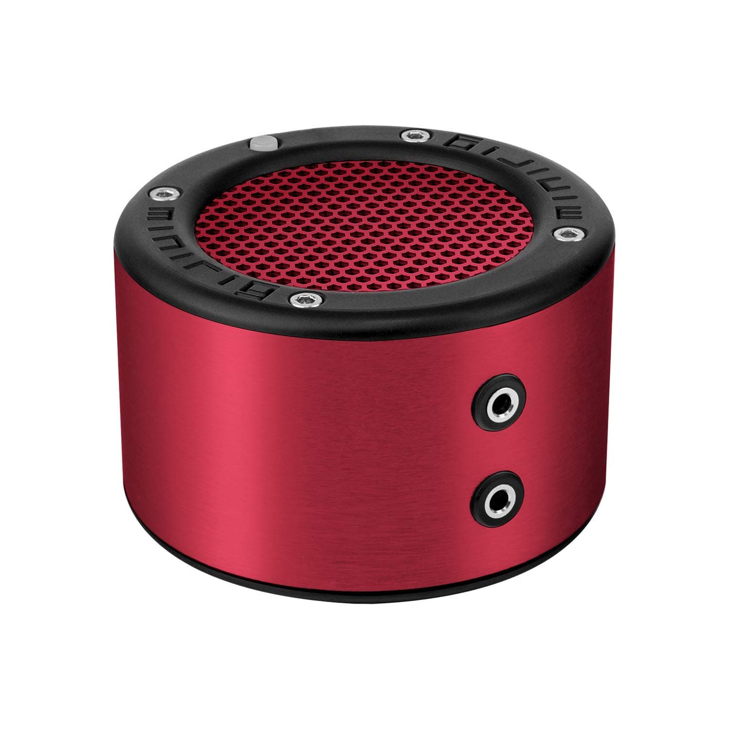 MINIRIG Mini Portable Rechargeable Bluetooth Speaker - 30 Hour Battery - Premium Stereo Sound - Red