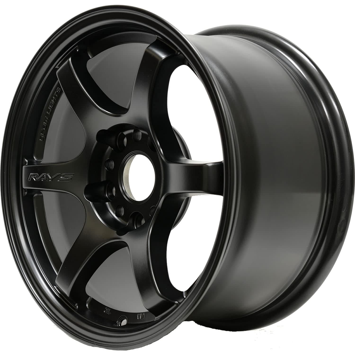 57DR 18X9.5 +22 5-114.3 SEMI GLOSS BLACK Wheel Rim