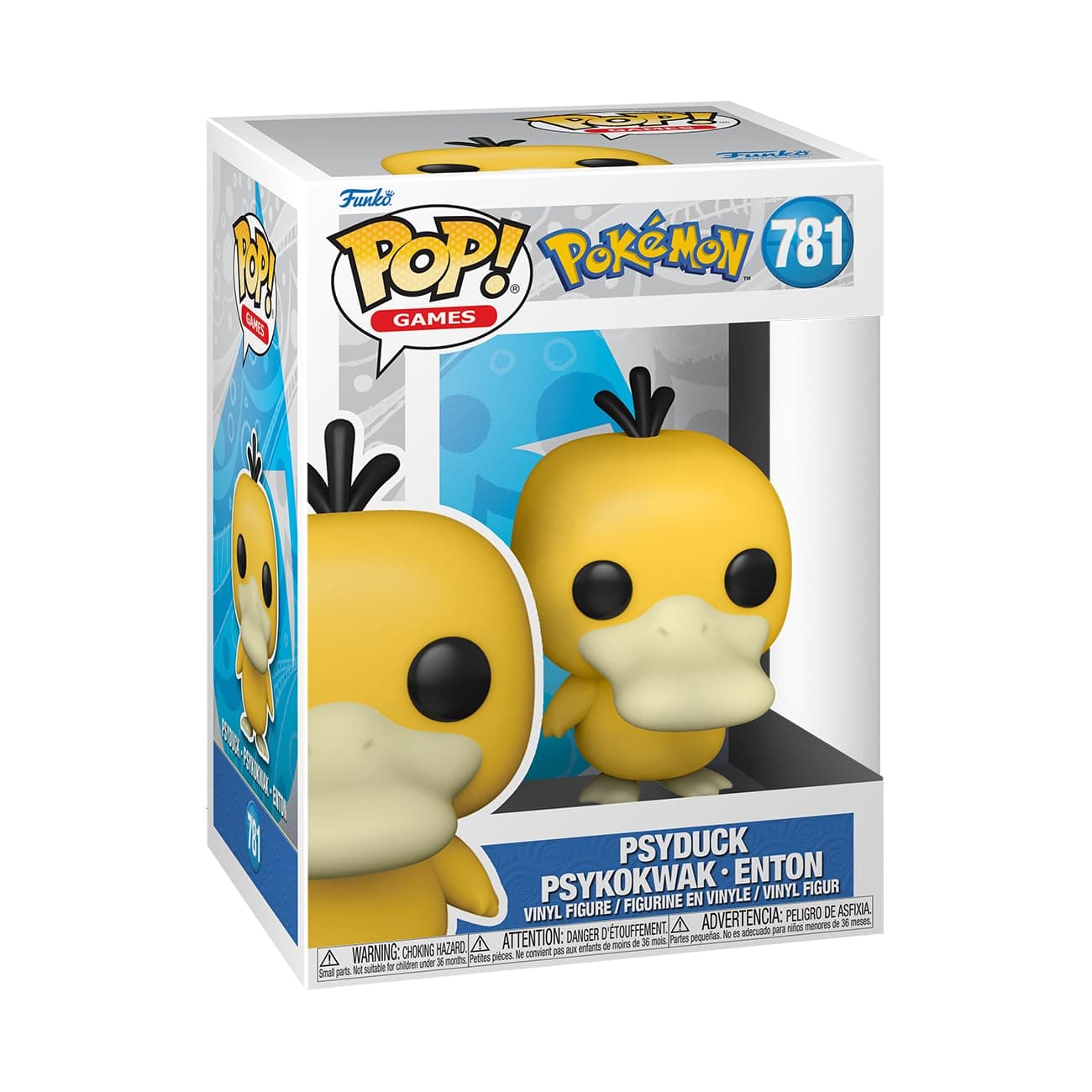 POP! Games: Pokemon - Psyduck - Collectable Vinyl Figure - Gift Idea - Official Merchandise - Toys for Kids & Adults - Video Games Fans - Model Figure for Collectors and Display