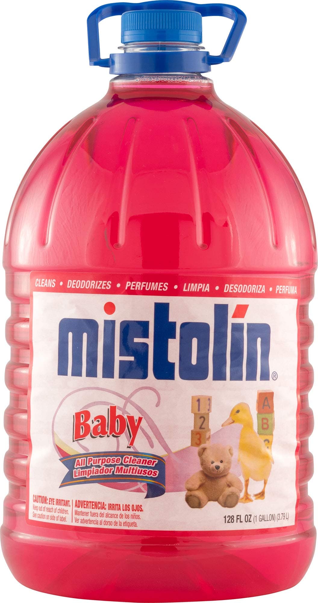 Mistolin Baby Powder, All Purpose Cleaner, 128 Fl Oz, 1 gallon, Longer Lasting Multi Purpose Cleaner, Best Cleaner for Floors, Bathrooms & Kitchen Appliances