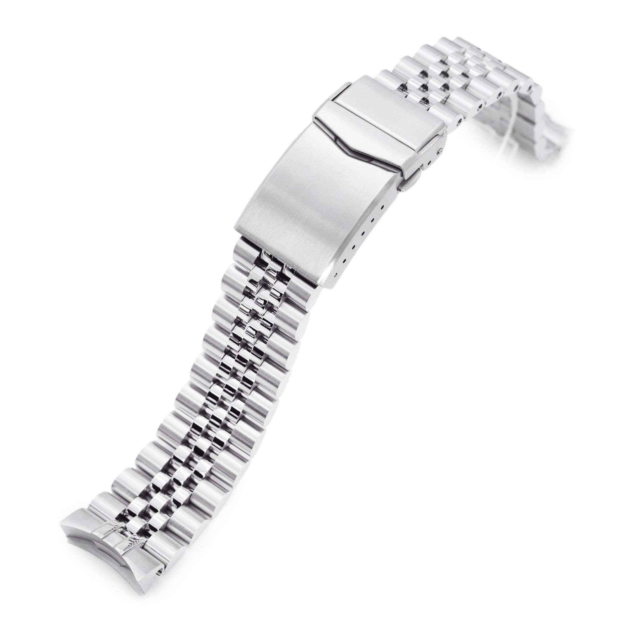 20mm Super-JUB Watch Band compatible with Seiko 5 Sports 40mm SRPE51 SRPE53 SRPE55