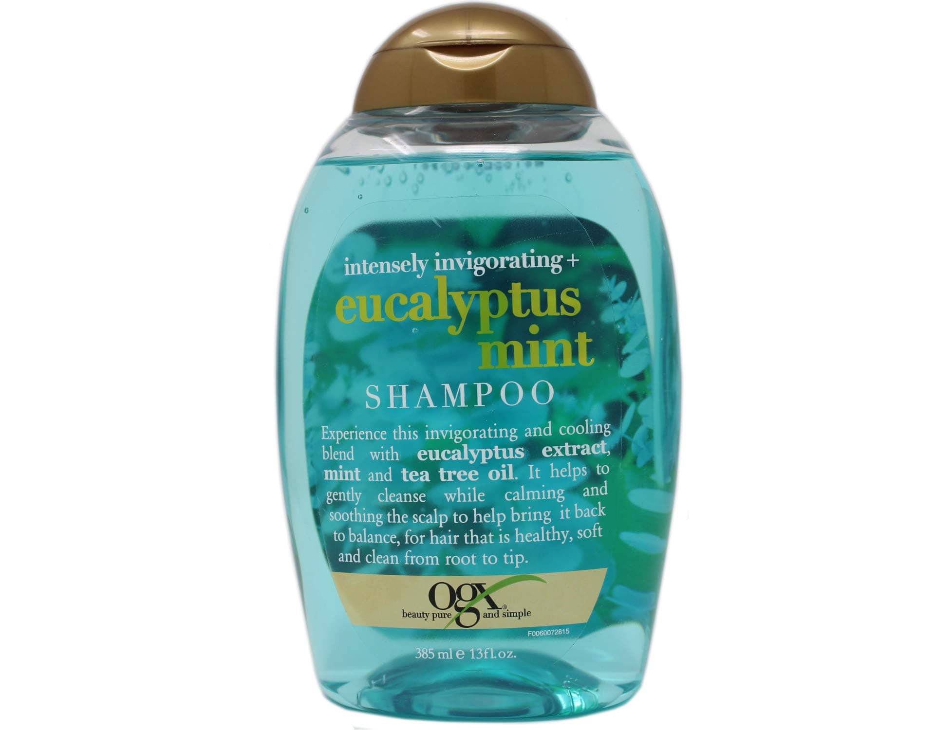 Ogx Intensely Invigorating Eucalyptus Mint Shampoo With Tea Tree Oil, 13 oz