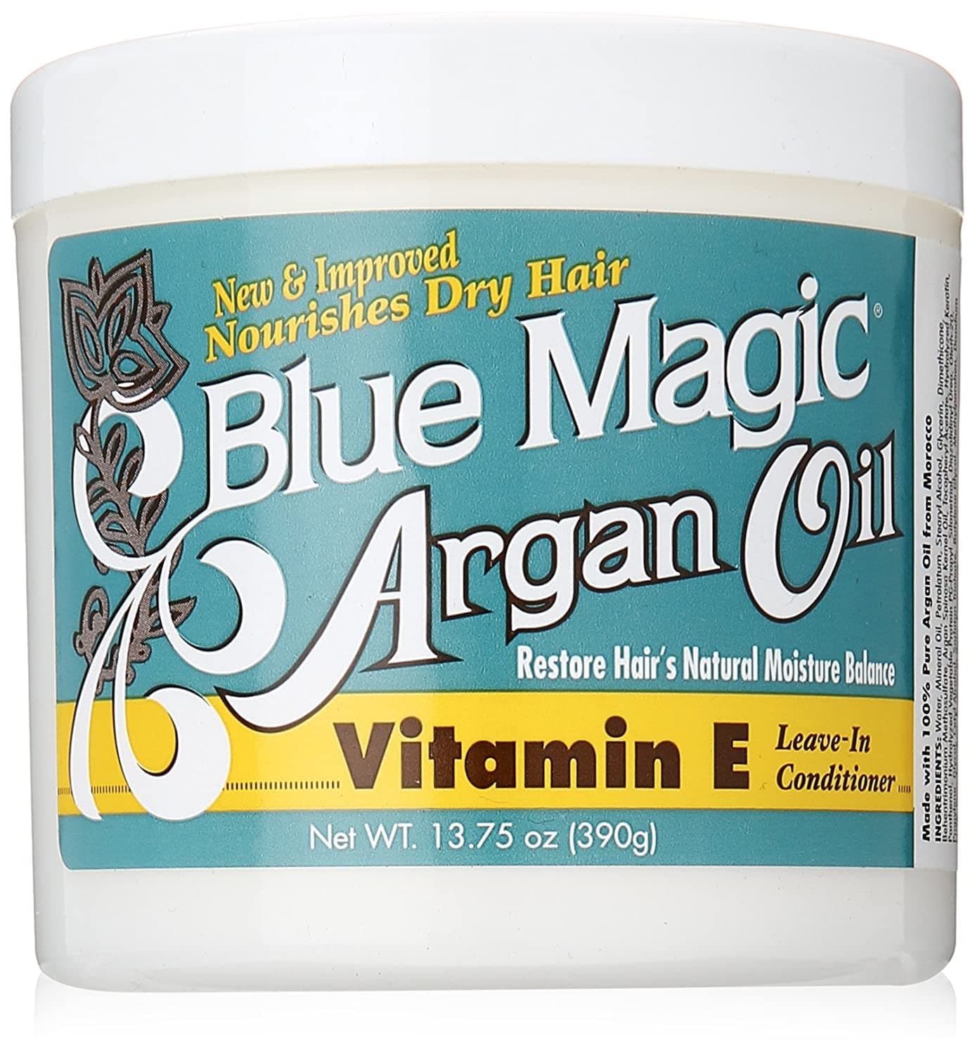 Argan Oil and Vitamin-E Leave-in, 13.75 Ounce
