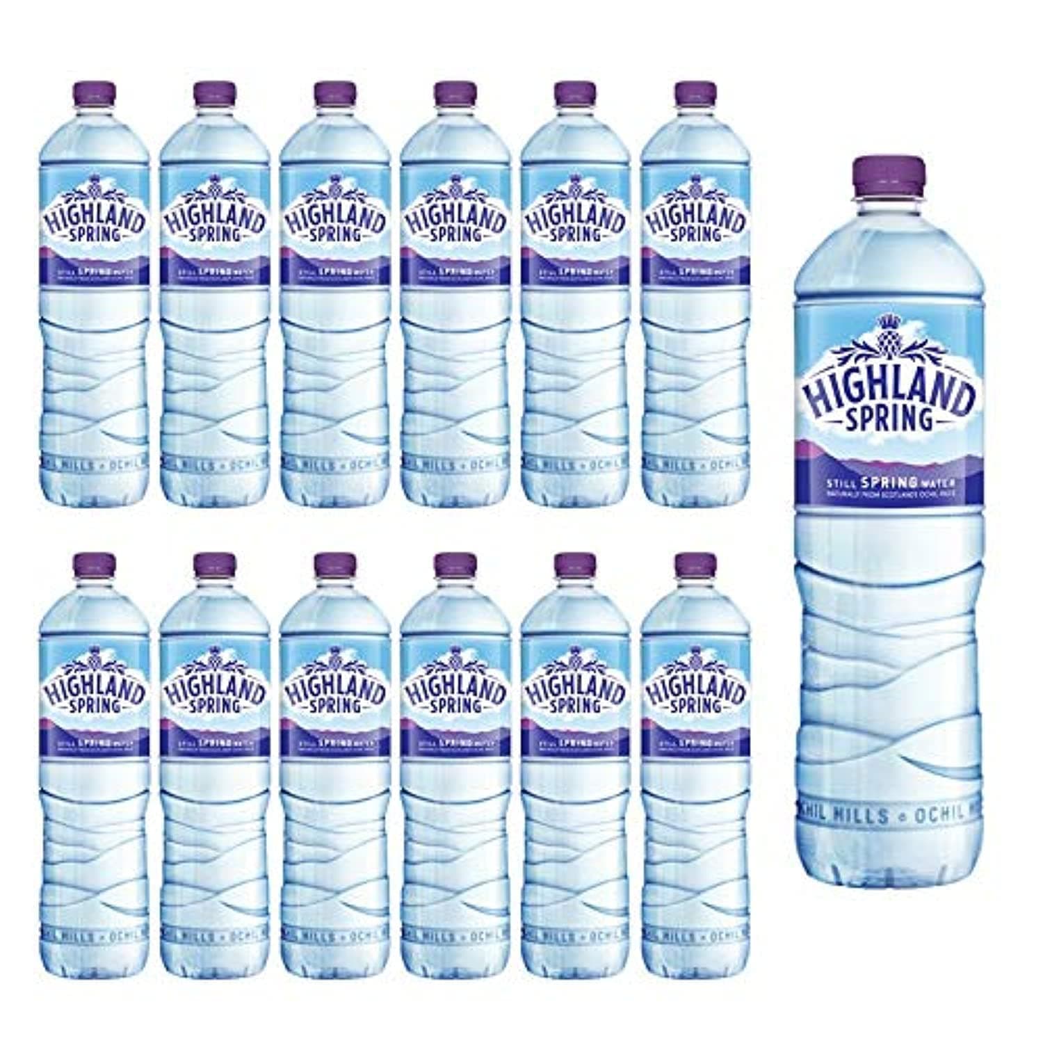 Highland Spring Water Still PET 1.5 Litre - (Pack of 12)