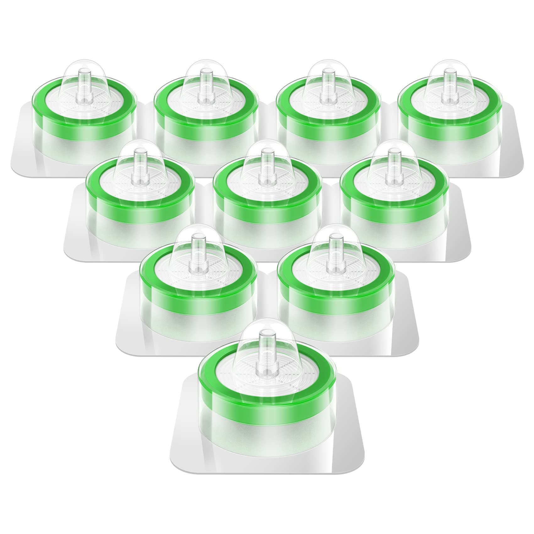 SimPure Albert's Filter Sterile Syringe Filter Hydrophilic PES Membrane 33mm Diameter 0.22µm Pore Size, Individually Packaged 10pcs PES 33mm 0.22μm 10pcs Multi Na 10