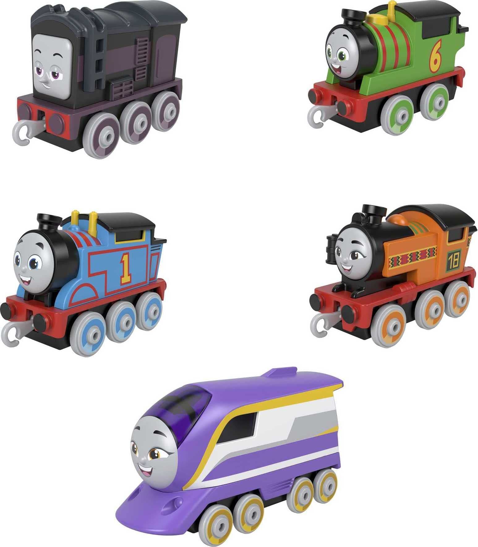 Fisher Price - Thomas and Friends - Diecast Push-Along Train 5-Pack