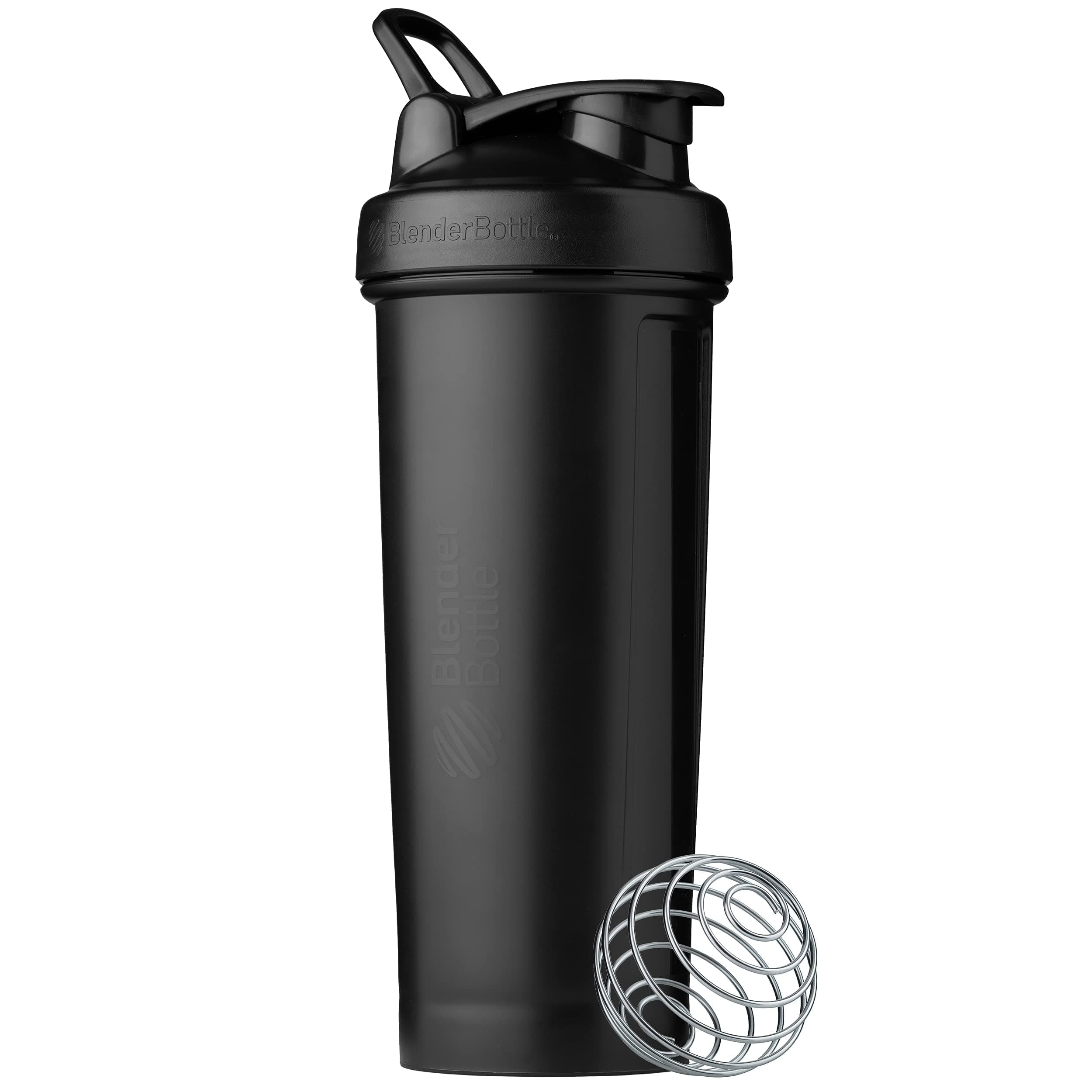 Blender Bottle Classic V2 Shaker Perfect for Protein Shakes and Pre Workout, 32-Ounce, Black