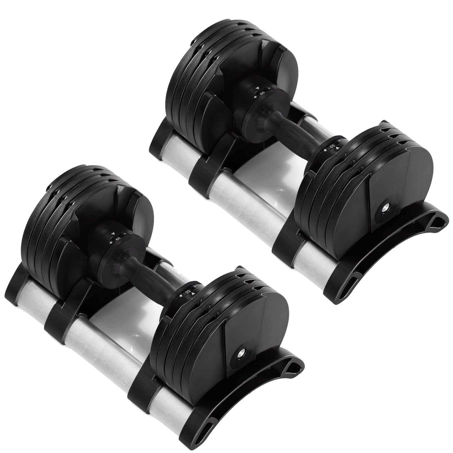 StairMaster TwistLock 20kg Adjustable Dumbbell Set With Stand
