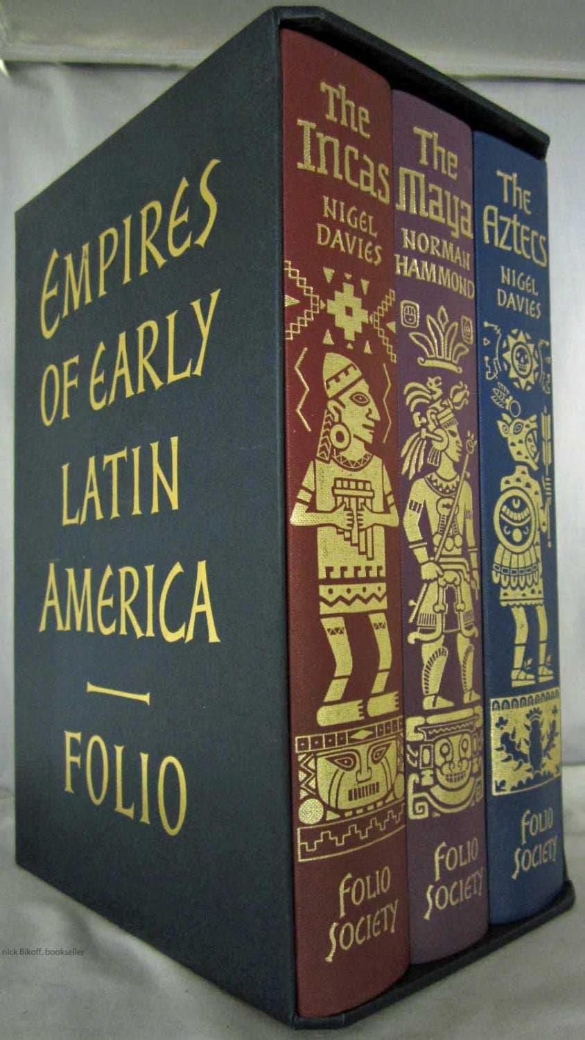 EMPIRES OF EARLY LATIN AMERICA - IN 3 VOLUMES - THE MAYA - THE INCAS - THE AZTECS