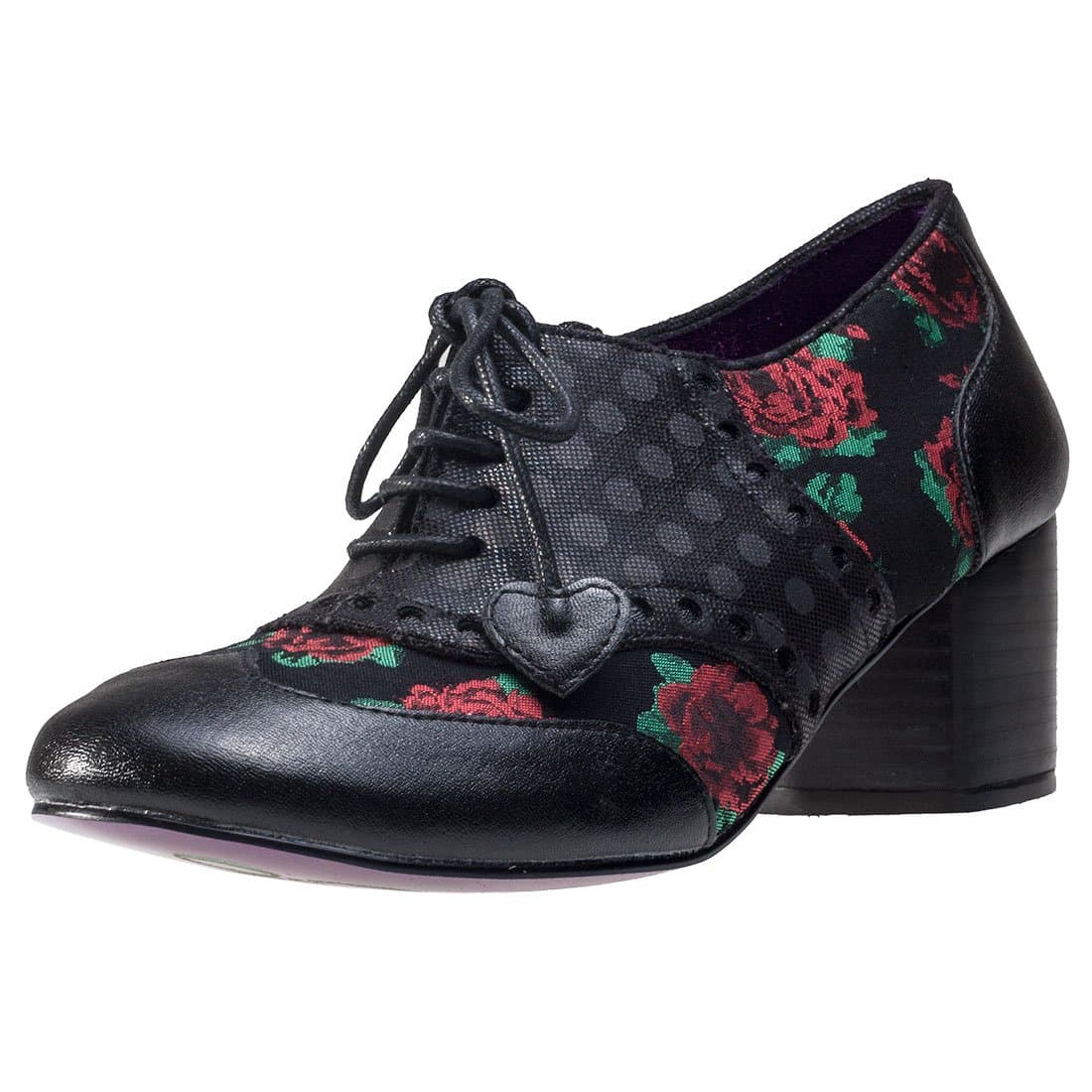 Poetic Licence by Irregular Choice Clara Bow Roses Womens Shoes