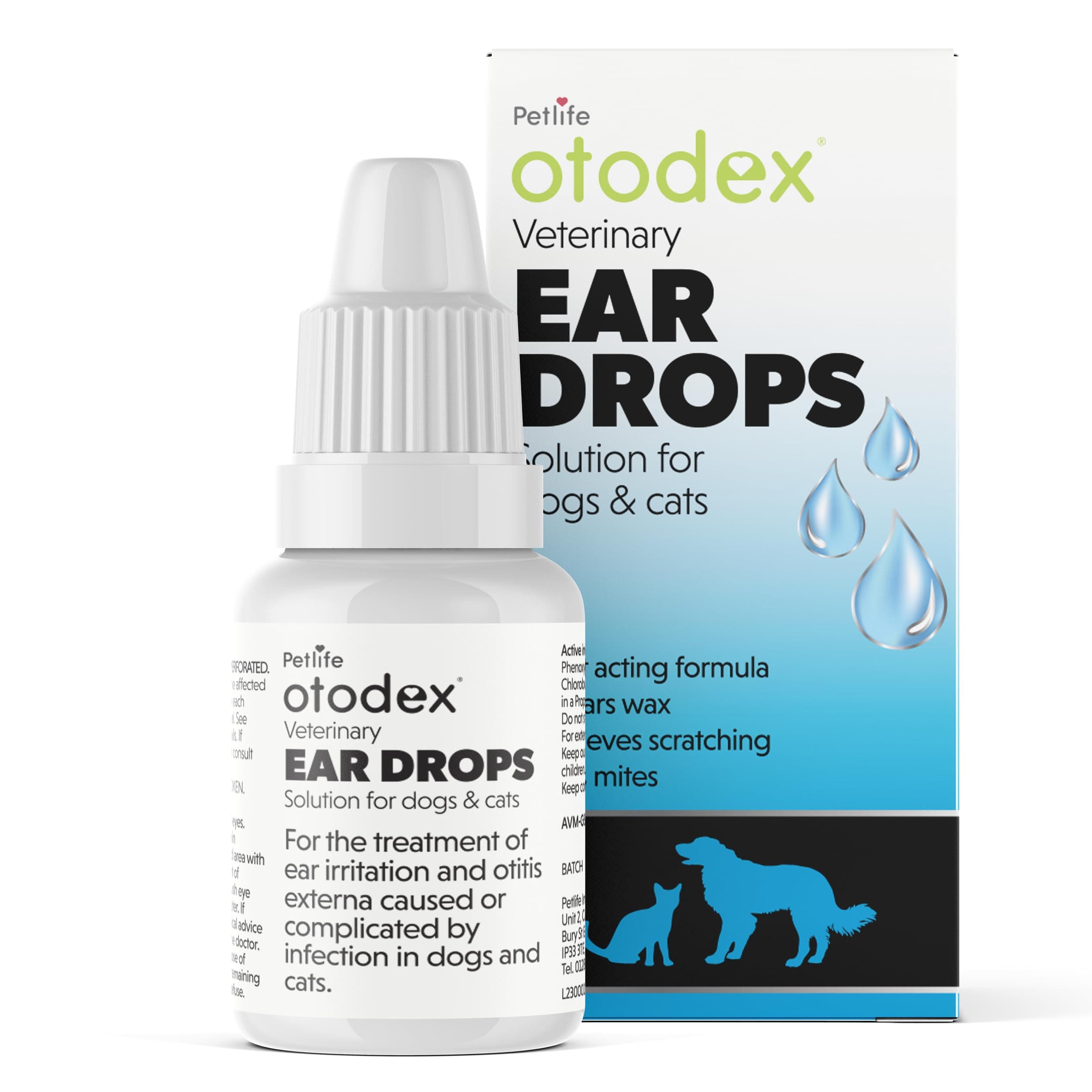 Petlife Ear Drops, 14 ml