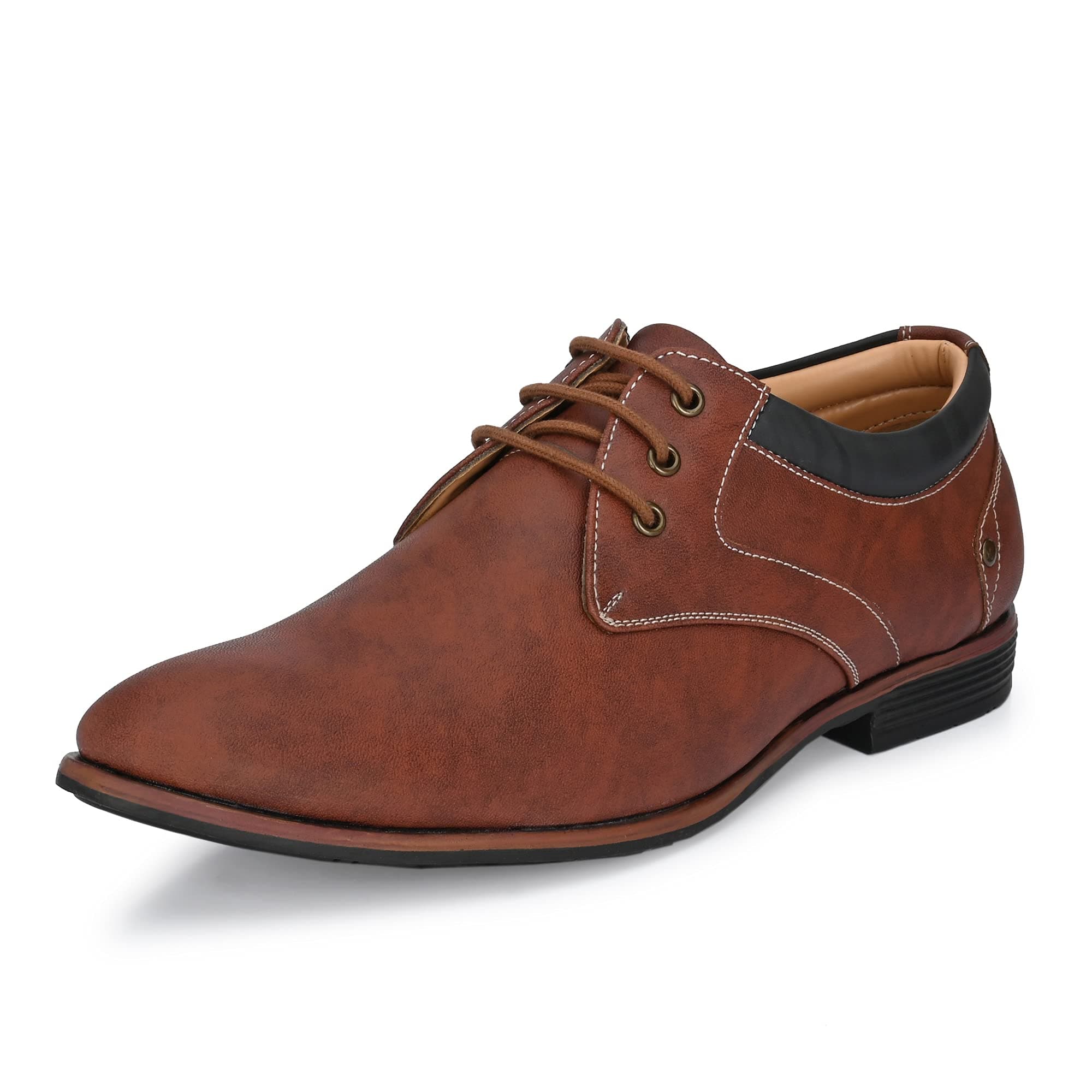 Men 7956 Brown Formal Shoes