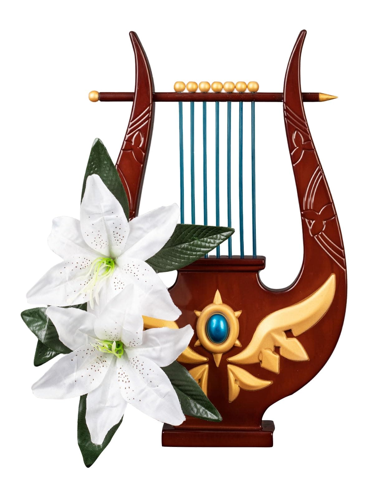 Venti Cosplay Harp Props Venti Harp Prop Genshin Venti Cosplay Costume Accessories C08691 Multicolor