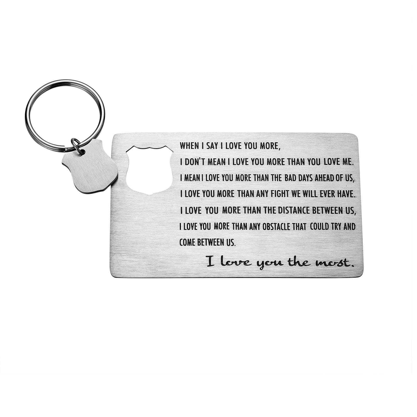 Personalized Engraved Metal Wallet Insert Card for Dad Anniversary Birthday Gift for Men Women Husband Boyfriend