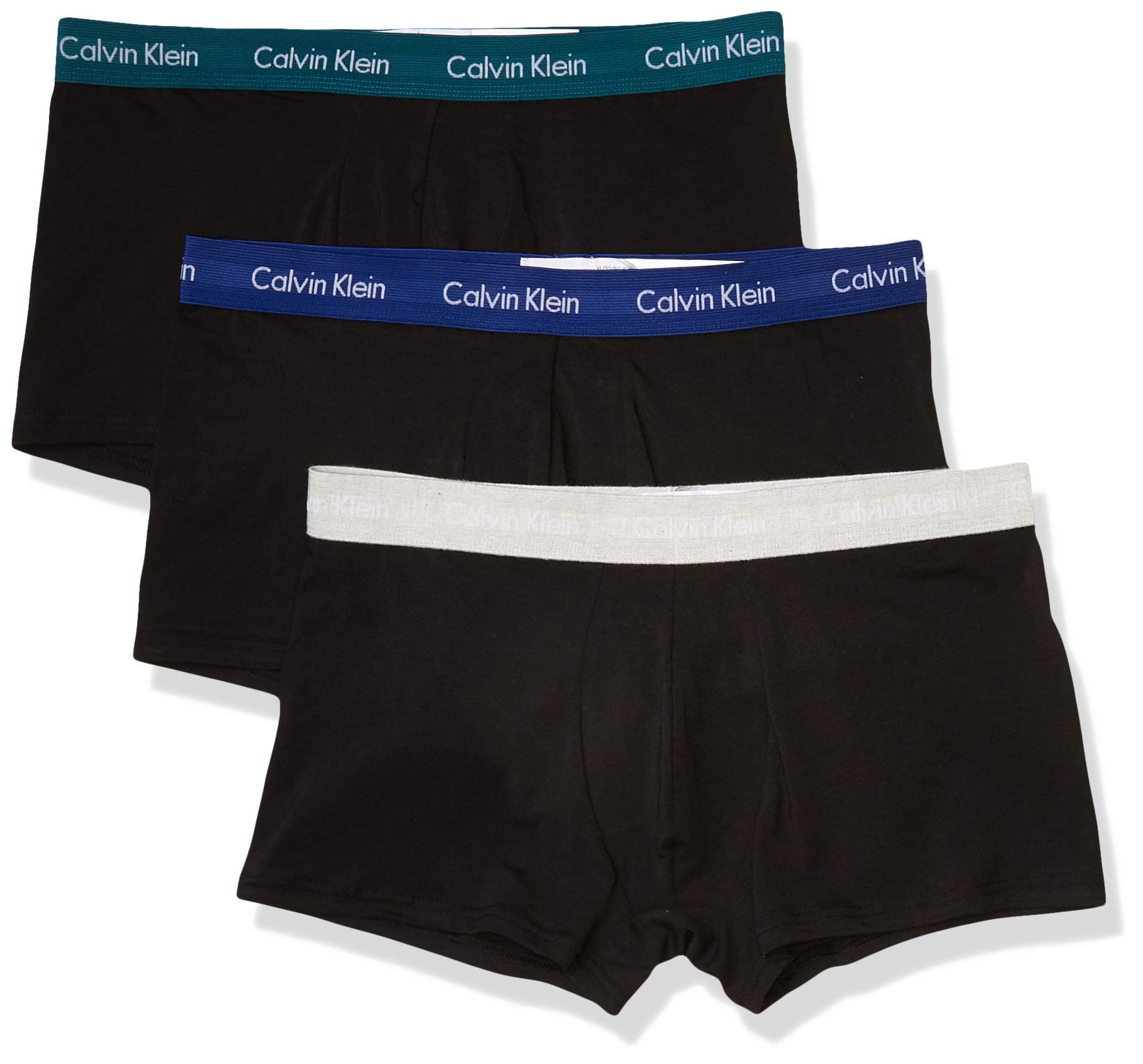 Calvin Klein mens Cotton Stretch Multipack Low-rise Trunks