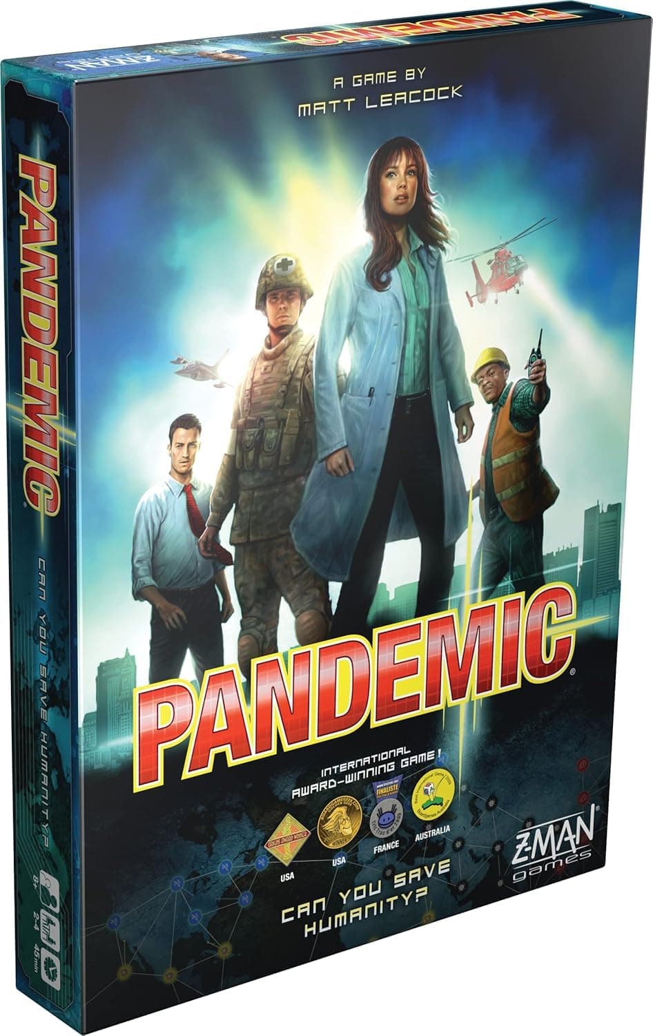 Z-Man Games Pandemic - 2nd Edition,for Teens,Adults