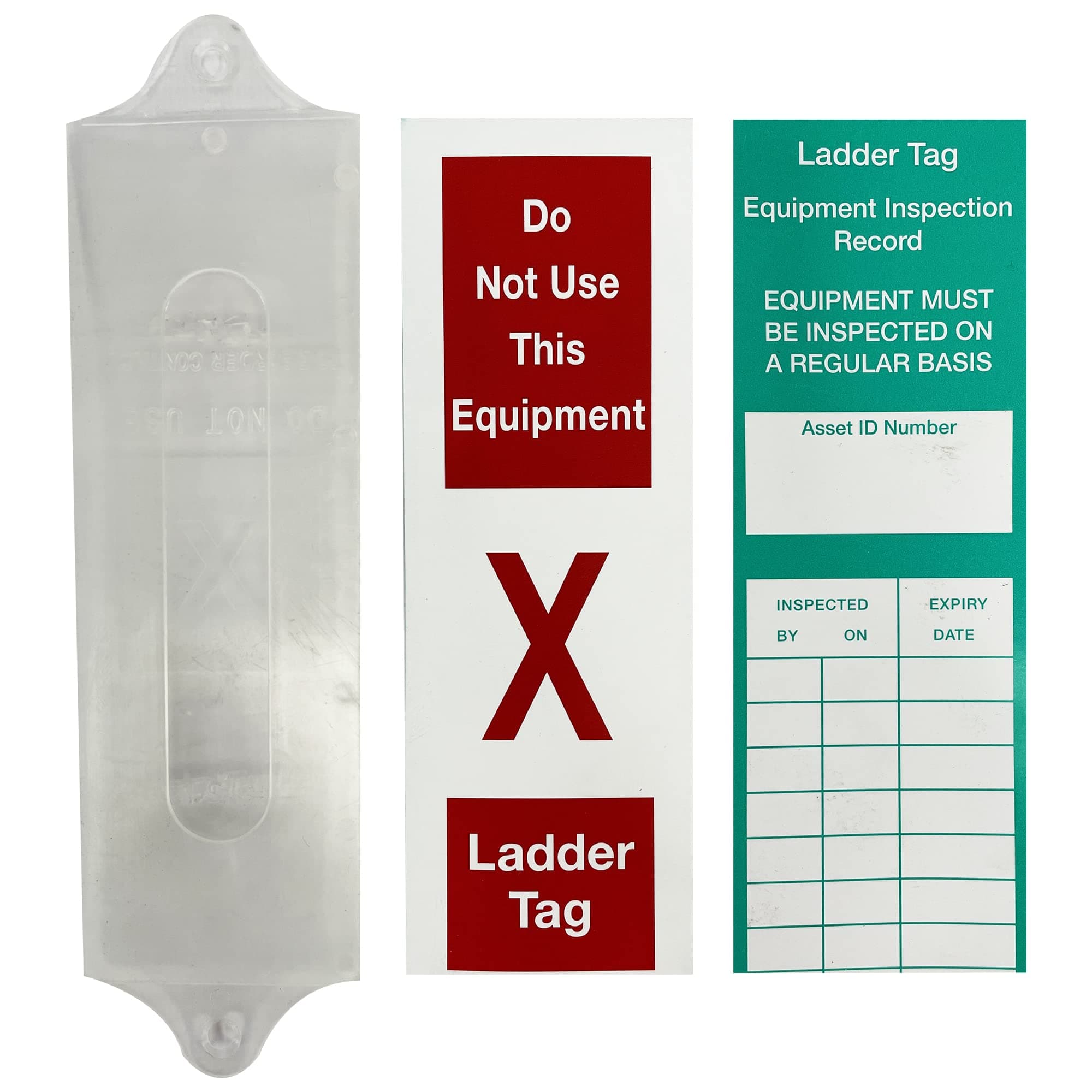 Ladders4Sale Ladder Inspection Tags with Holders x10