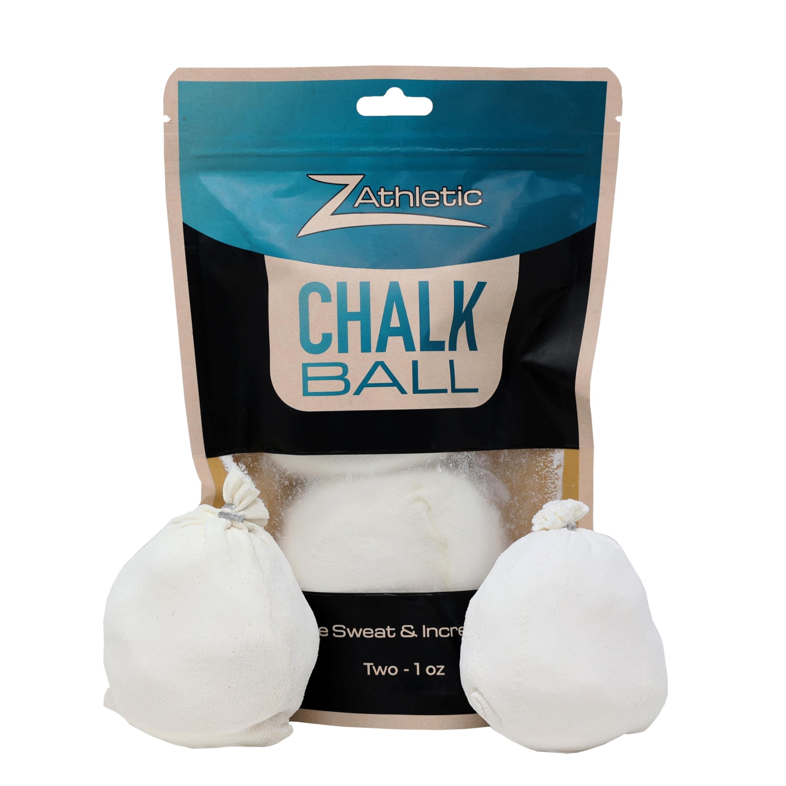 Z ATHLETIC Chalk Balls for Gymnastics, Weight Lifting, Rock Climbing, Gym, Crossfit Multiple Sizes