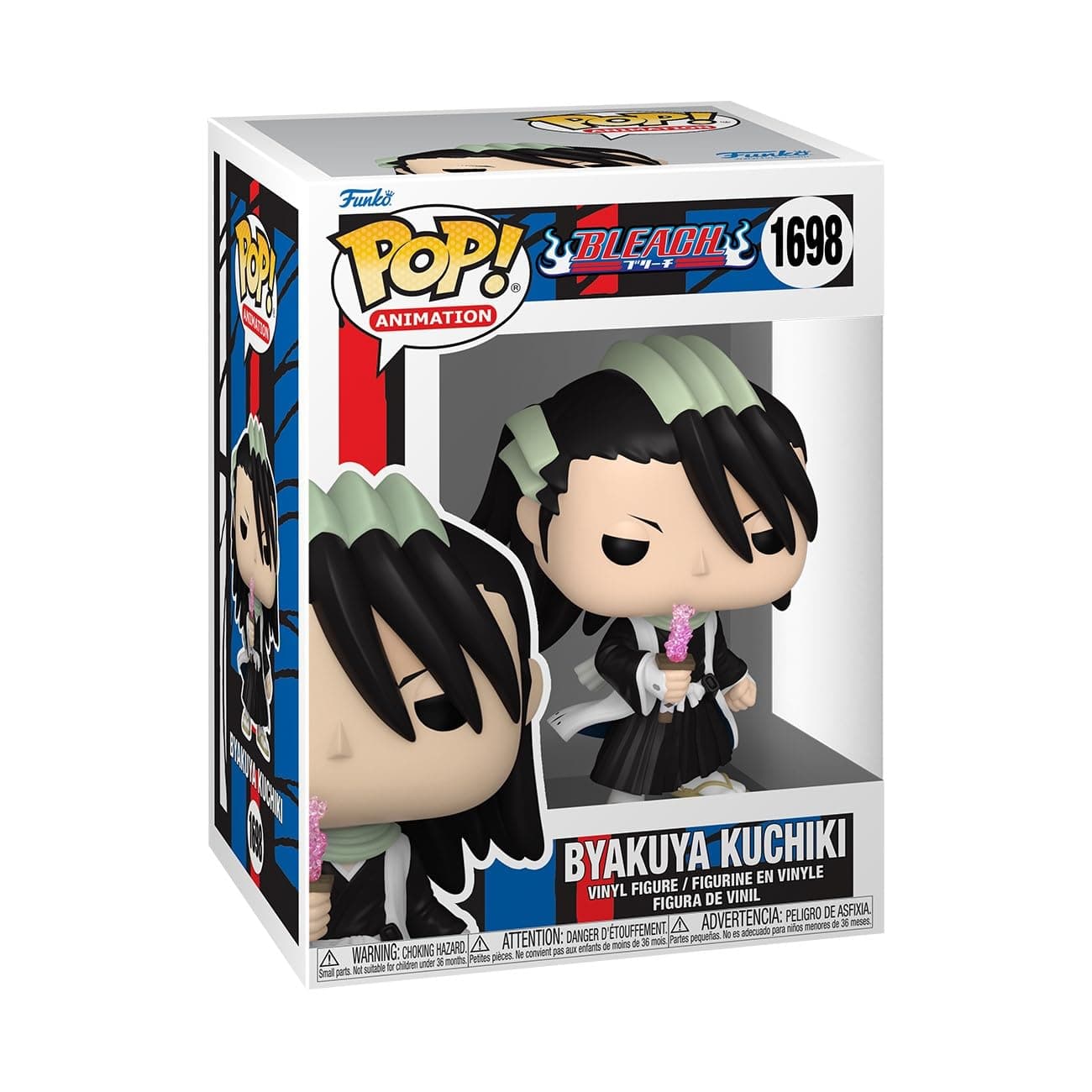 POP Animation: Bleach - Byakuya Kuchiki - Collectable Vinyl Figure - Gift Idea - Official Merchandise - for Kids & Adults - Anime Fans - Model Figure for Collectors and Display