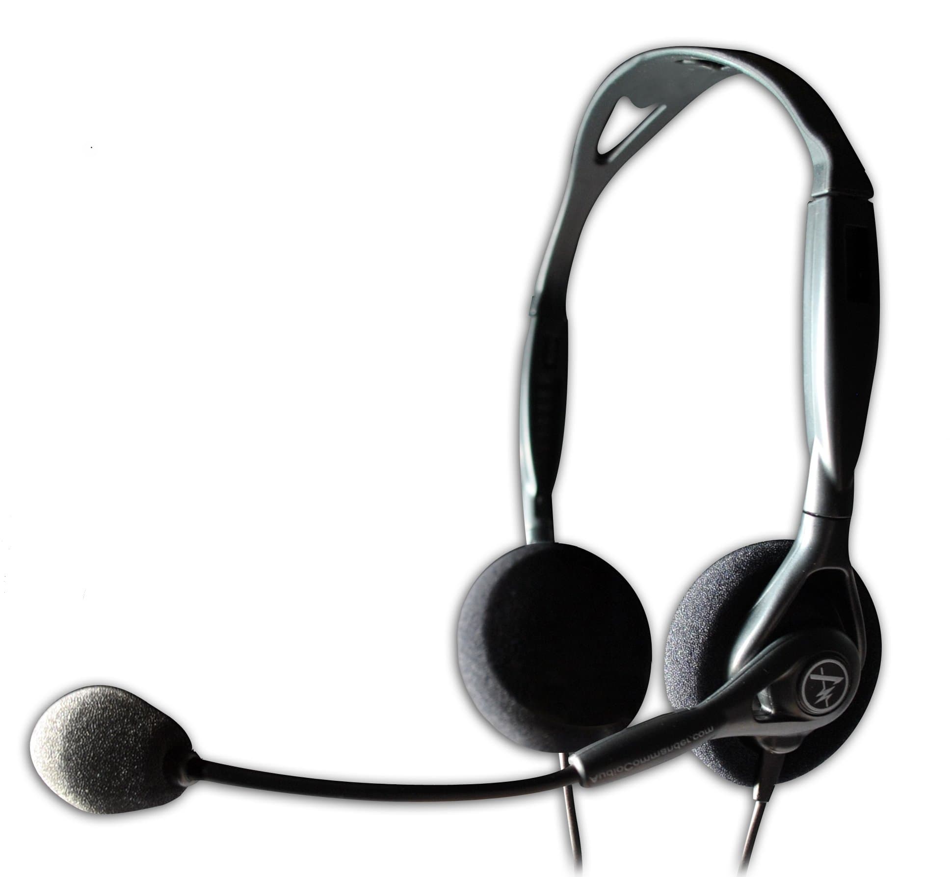 Andrea Communications C1-1023200-1 Model NC-125 Noise Canceling Stereo Headset With Dual 3.5mm Plugs