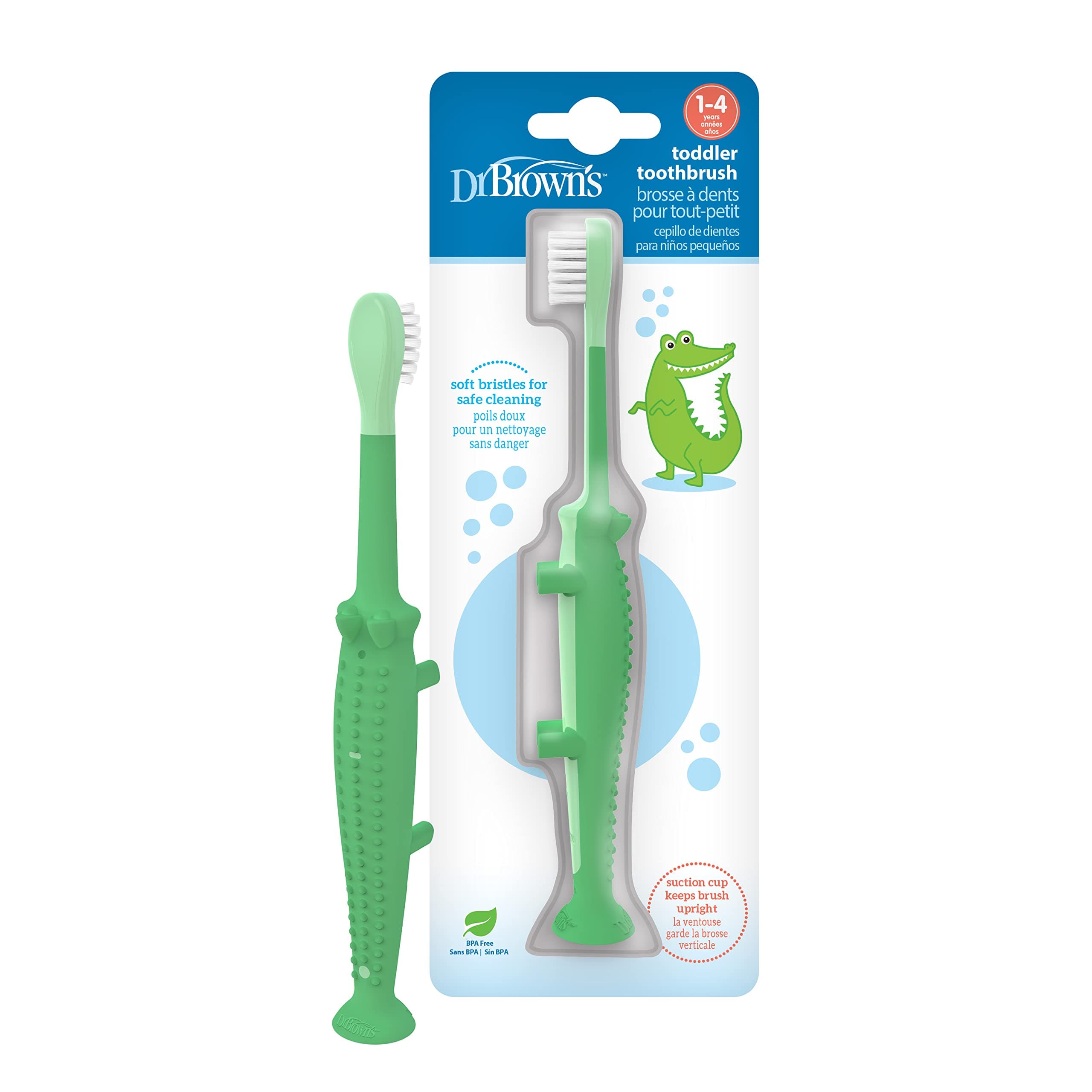 Infant-To-Toddler Manual Toothbrush, Green - 1.00 Count