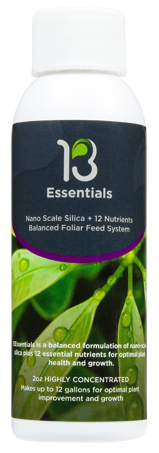 13Essentials - Foliar Spray Fertilizer, Food for Stunning Growth and Healthier Plants, Non-Toxic, Yield Maximizer - Liquid Fertilizer for Indoor and Outdoor Plants, Vegetables, Flowers (2oz)
