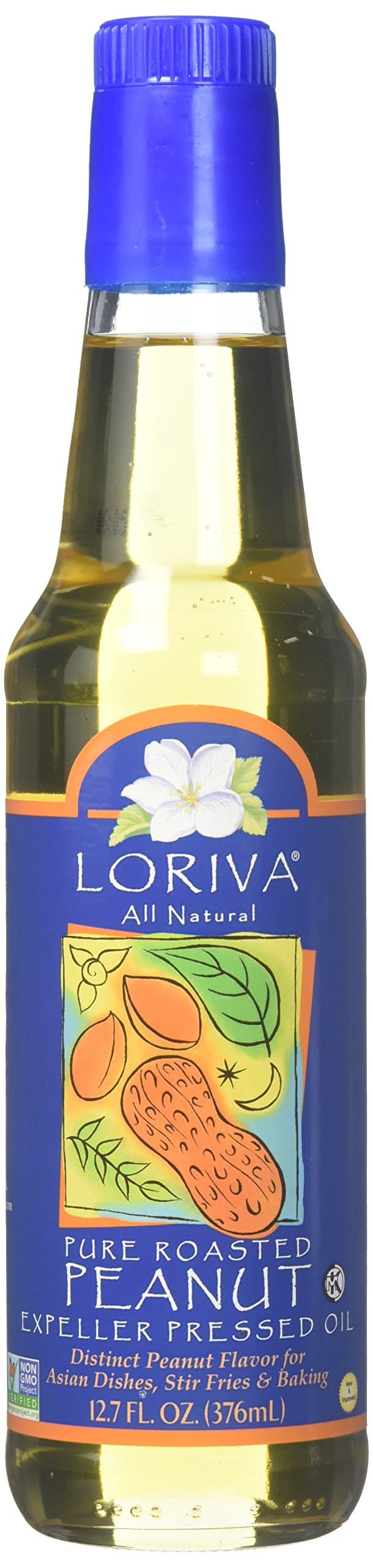 Loriva Roasted Peanut Oil, 12.7 oz