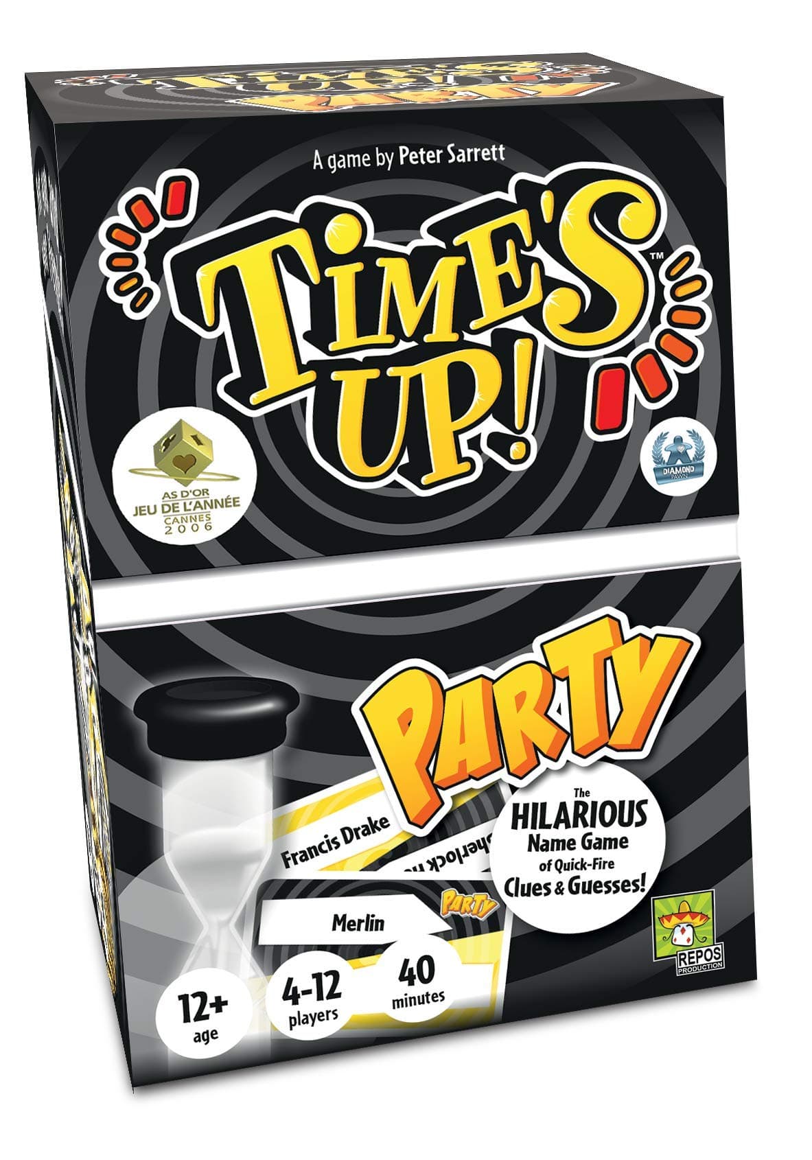 Repos ASMTUP1EN02 Time's Up Party (UK Edition), Mixed Colours