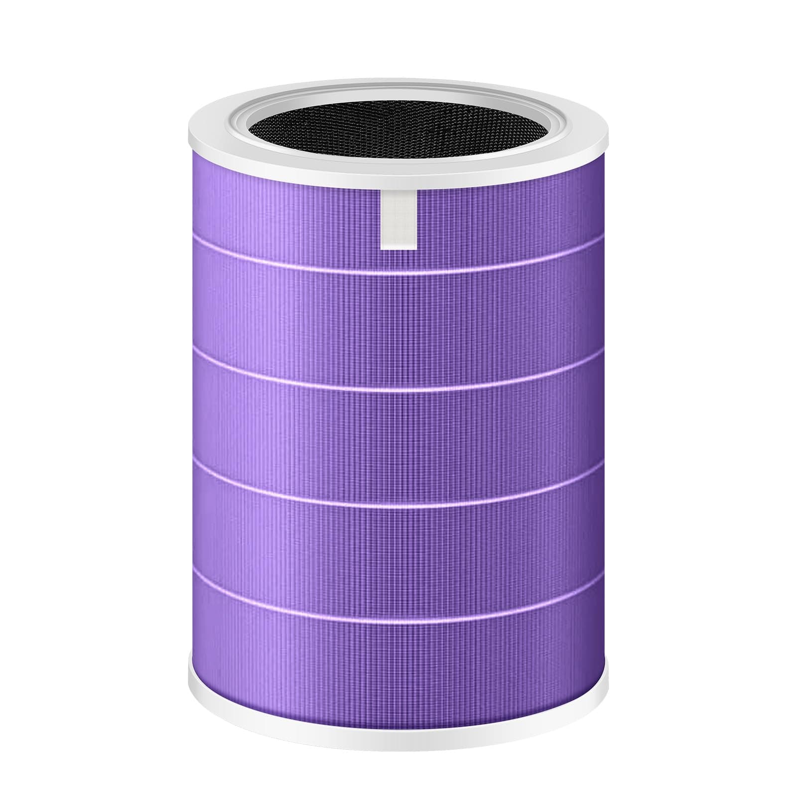 PINREK Air Purifier Filter for Xiaomi Mi 3H/3/2H/2S/2C/2/Pro, True HEPA H13 + Activated Carbon Replacement Filter for Clean, Safe Air - Replaces Part #SCG4021GL(1 Pack, Purple)