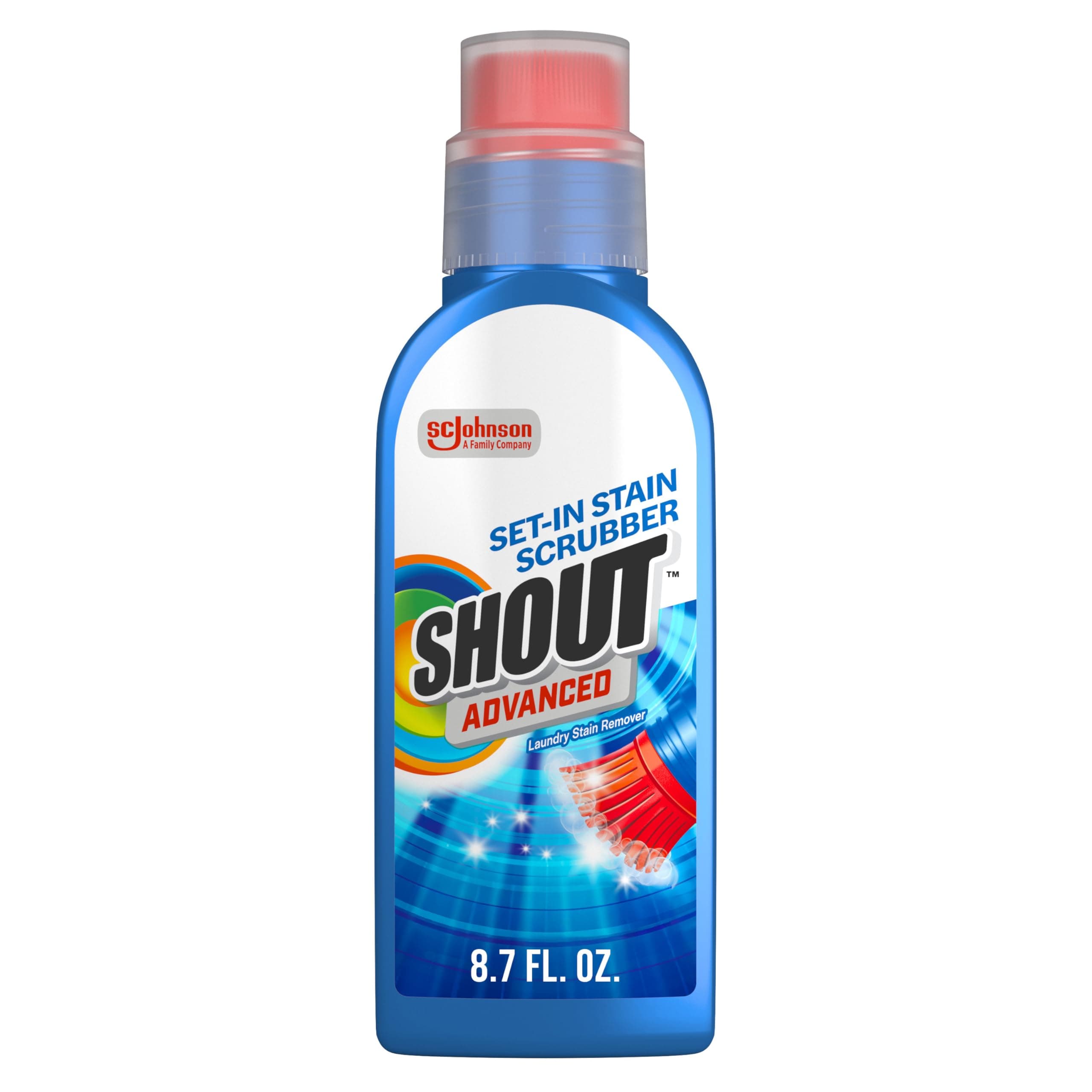 Shout Adanced Ultra Concentrated Gel Set-In Stain Brush Laundry Stain Remoer , 8.7 oz
