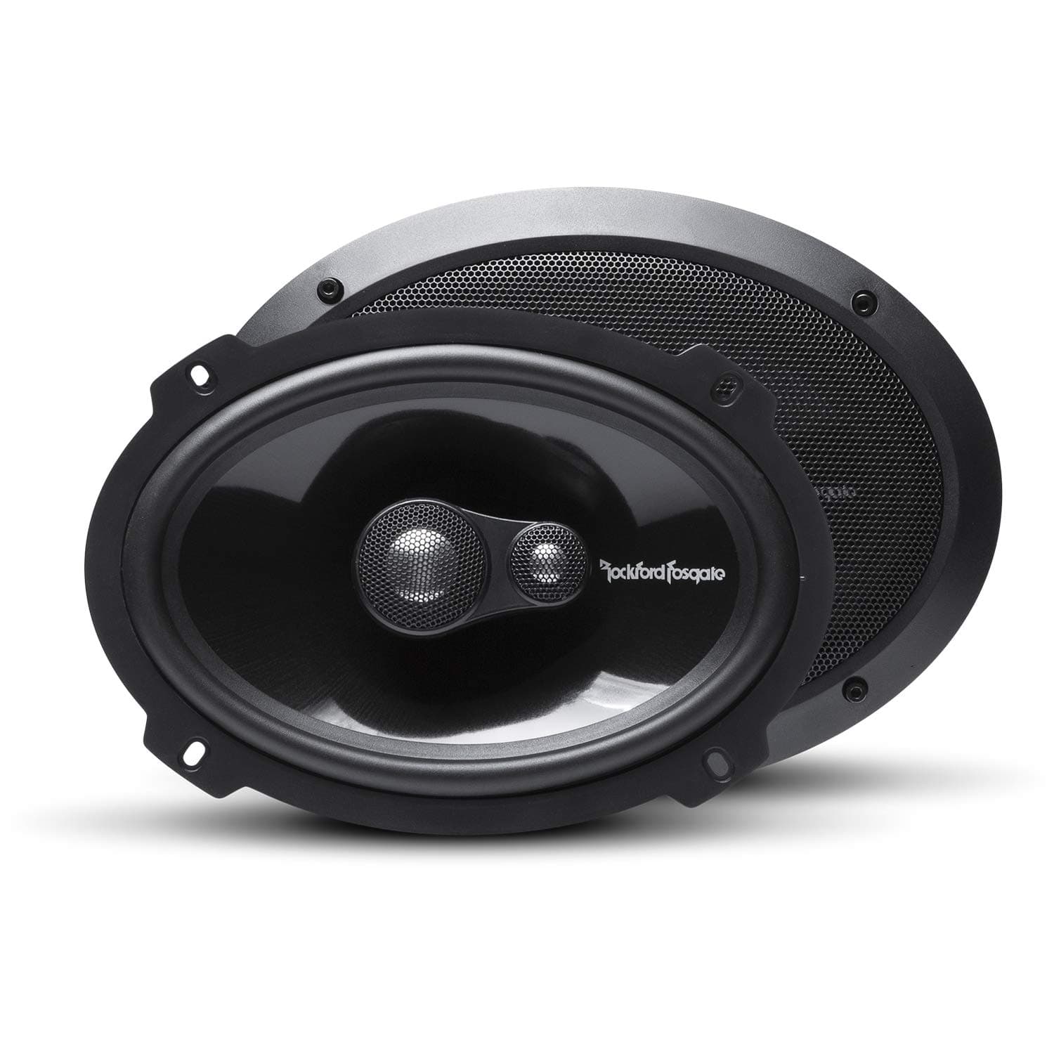 T1693 Power 6"x9" 3-Way Coaxial Full-Range Speakers - Black (Pair)