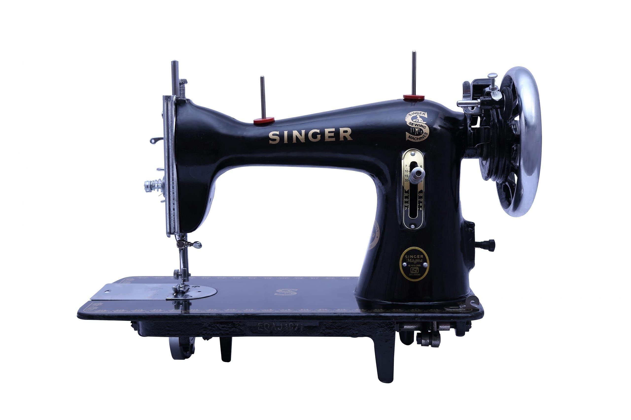 Magna Handheld Sewing Machine (Only Head Without Base, Cover & Hand Attachment) by AA Retails - Black