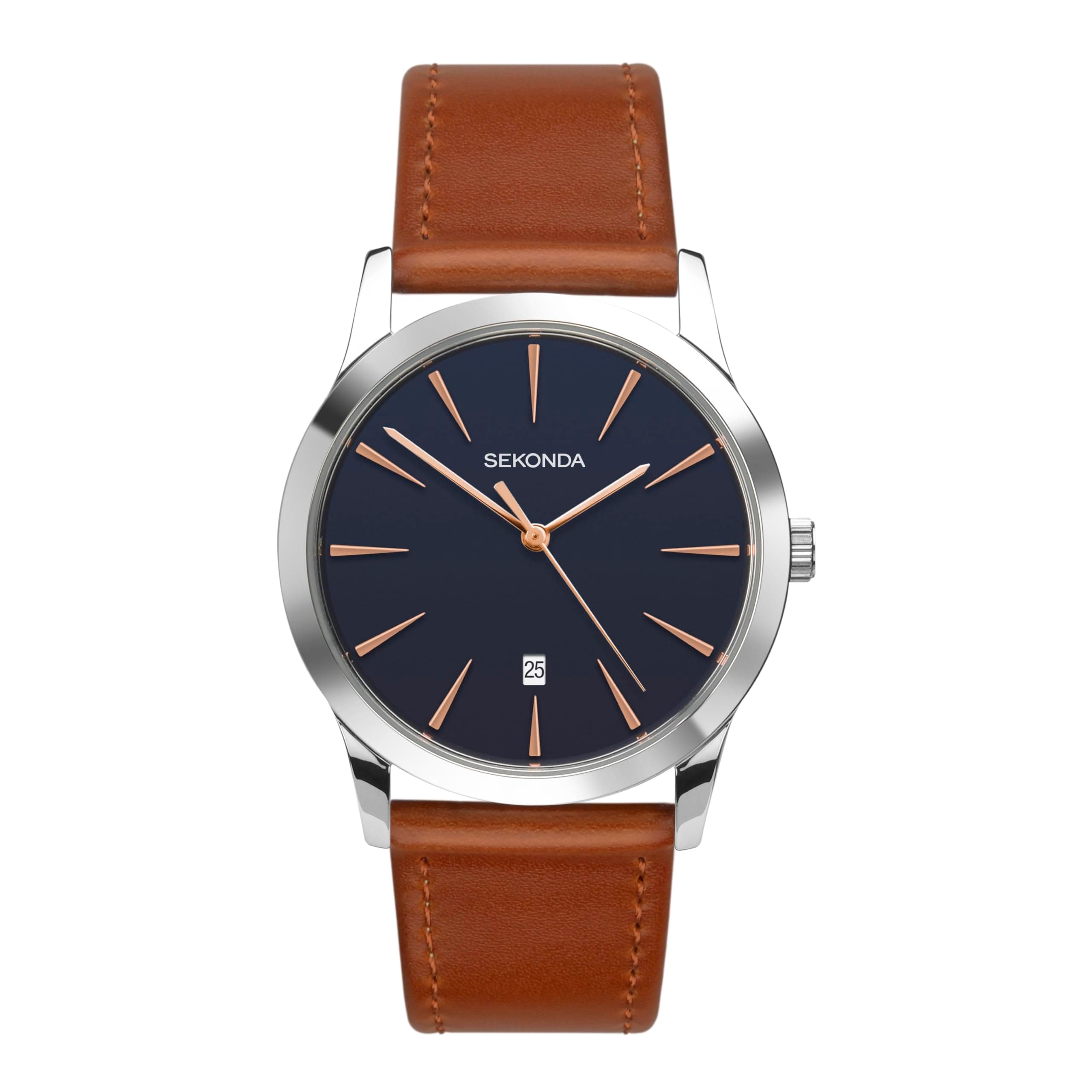 Mens Quartz Watch with Analogue Classic Display