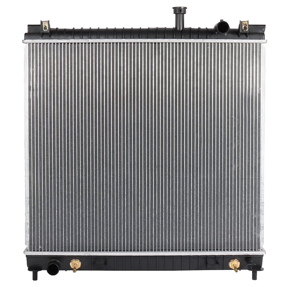 SCITOO Full Aluminum Radiator Replacement for 2004 2005 2006 2007 2008 2009 2010 Infiniti QX56 2005-2011 2012 2013 2014 2015 Armada 2004-2015 Titan CU2691 Plastic Radiator 5.6L