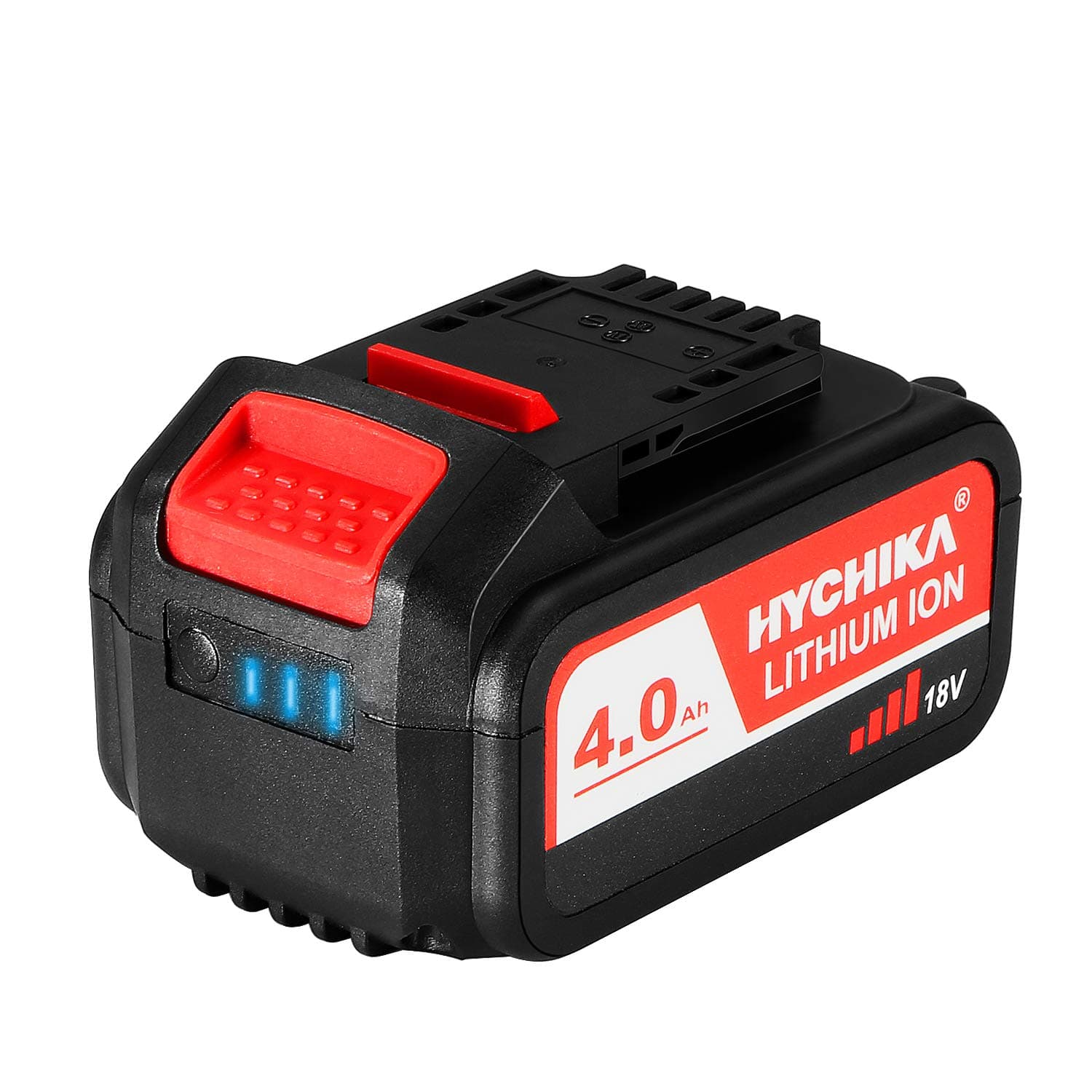 HYCHIKA Battery 4000mAh 18V Lithium for HYCHIKA 18V Tools, Reciprocating Saw, Impact Wrench and Brushless Drill, Not for 18V Drill DD-18BC