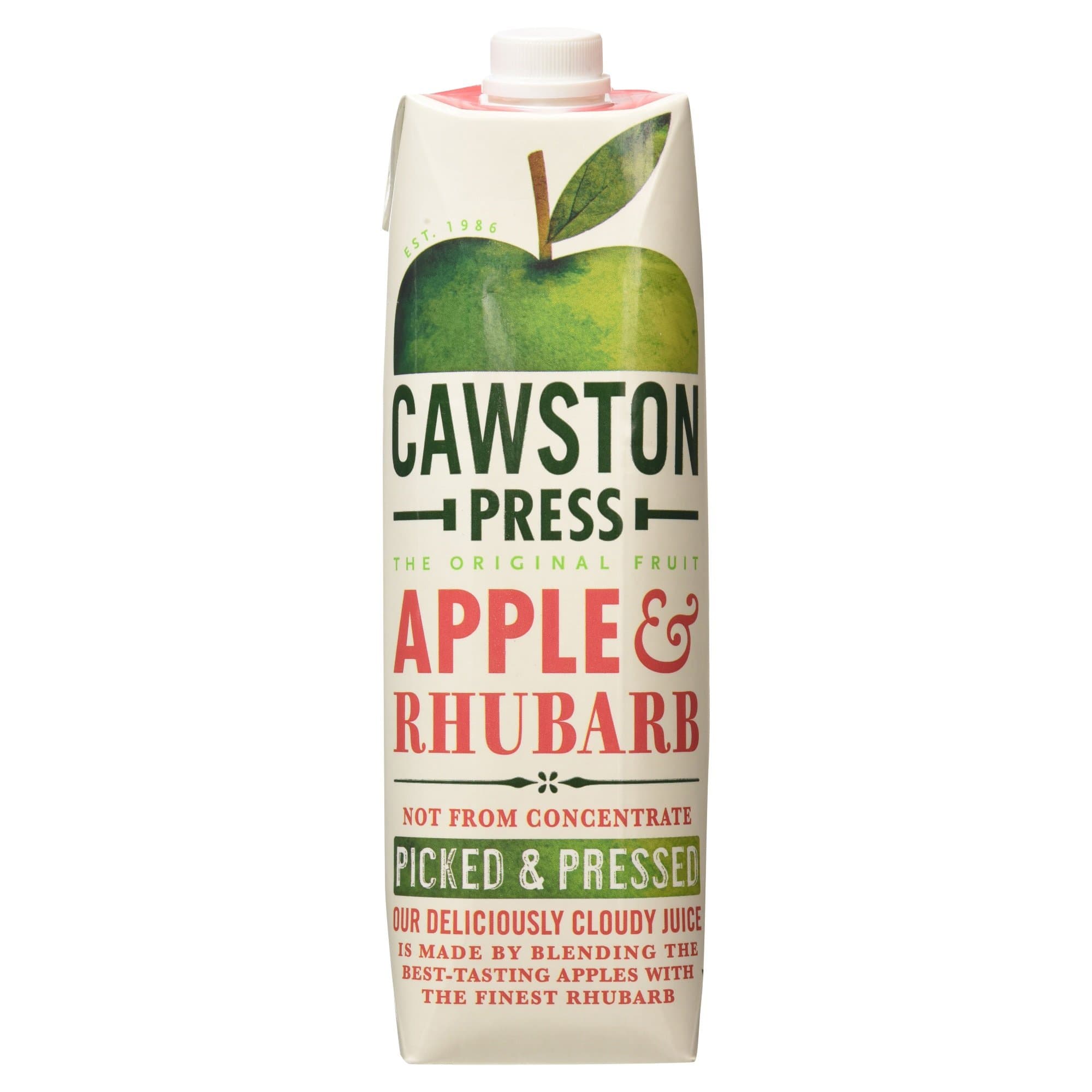 Cawston Press Apple and Rhubarb Juice, 1L