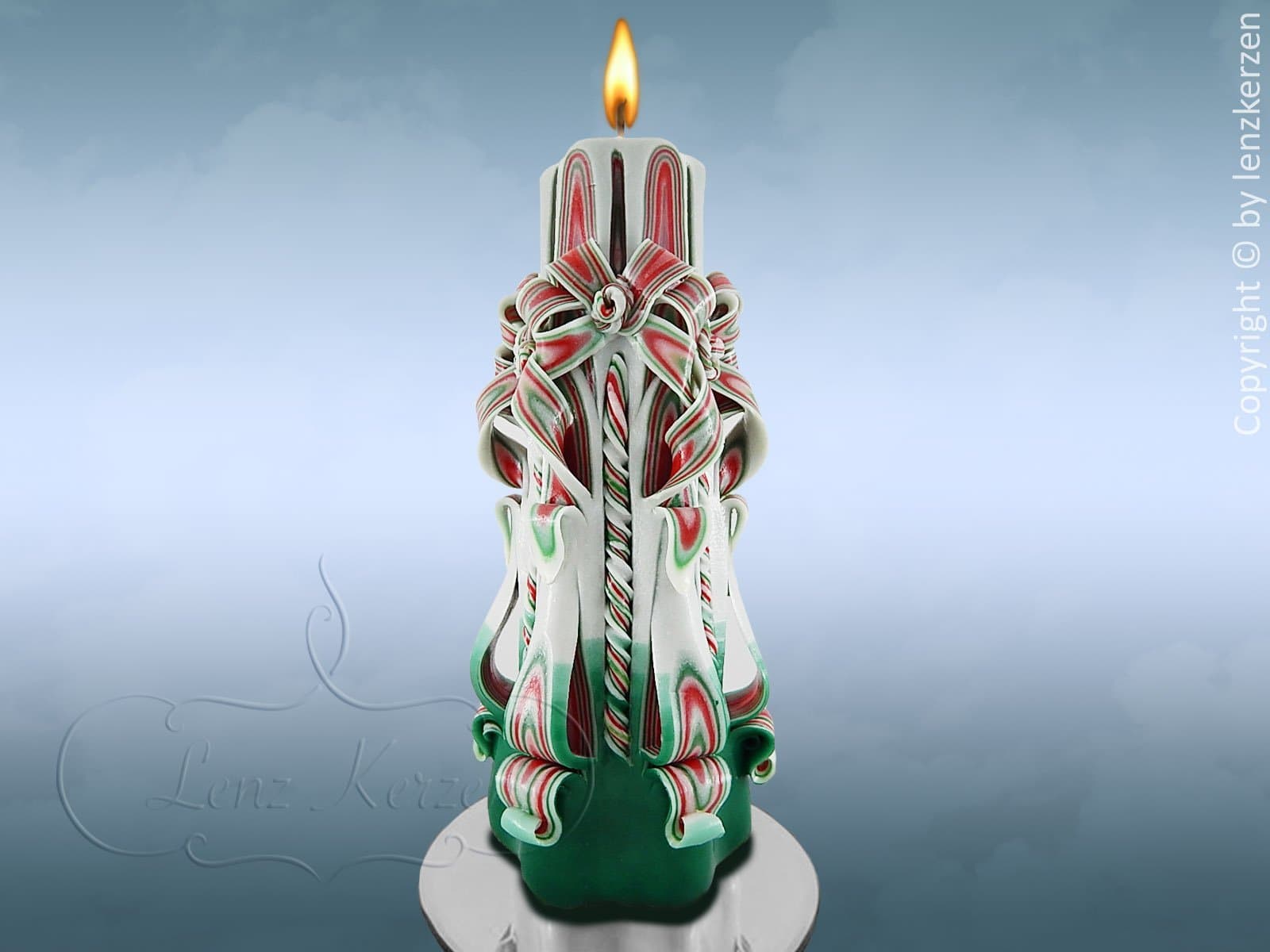 Carved Candles Christmas Candles Christmas Decorations Christmas gifts gifts for her