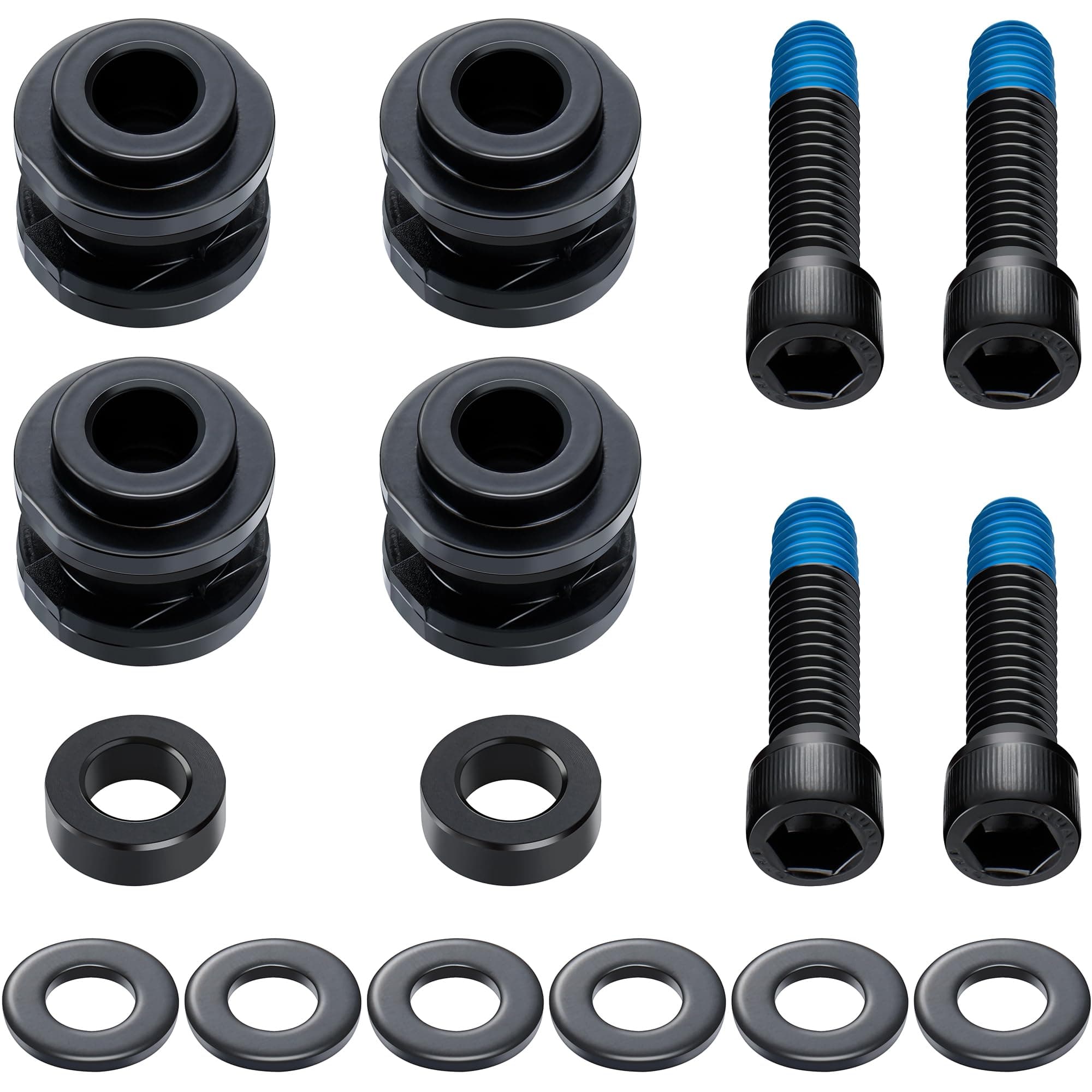 Hold Fast Sissy Bar Docking Hardware Kit for Harley 2018-later Fat Boy FLFB, FLFBS, FXBR FXBRS FLDE, FLHC, FLHCS, Slim FLSL, FXBB, FXFB, FXFBS, FLSB, FXLR, FXLRS and FXST Models, Black