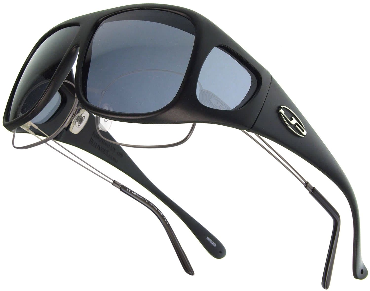 Jonathan Paul Fitovers Navigator JP - Matte Black - Grey Lens (N002), Matte Black, Large