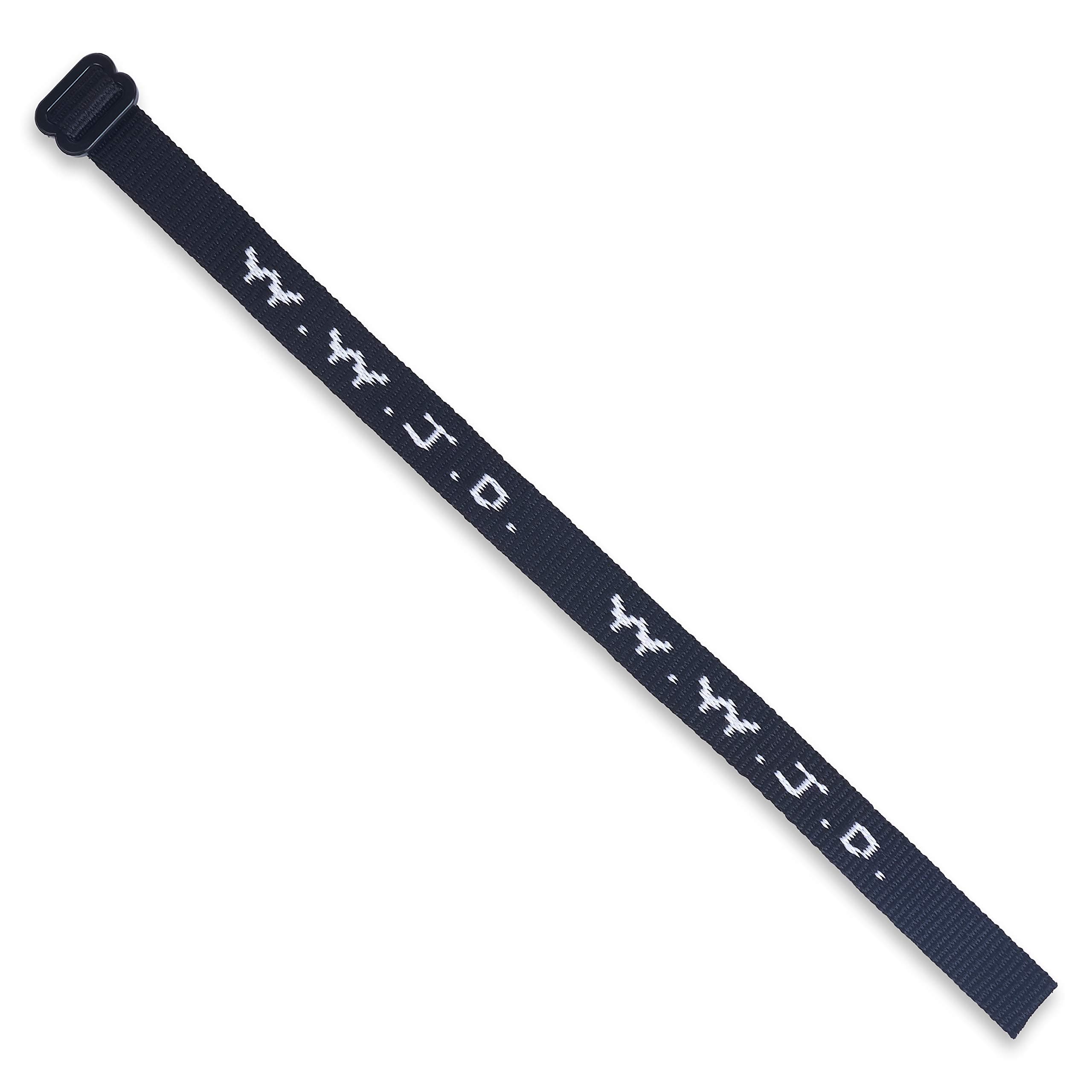 Single W.W.J.D. Bracelet - 22 Individual Colors To Choose From - Mix and Match (Black)