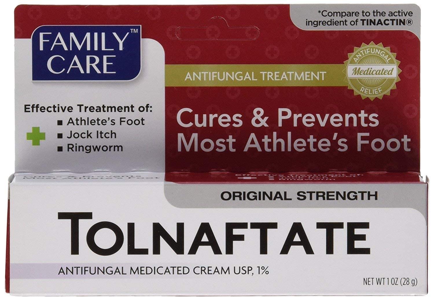 TOLNAFTATE Cream 1% PERR 28Gram X 5