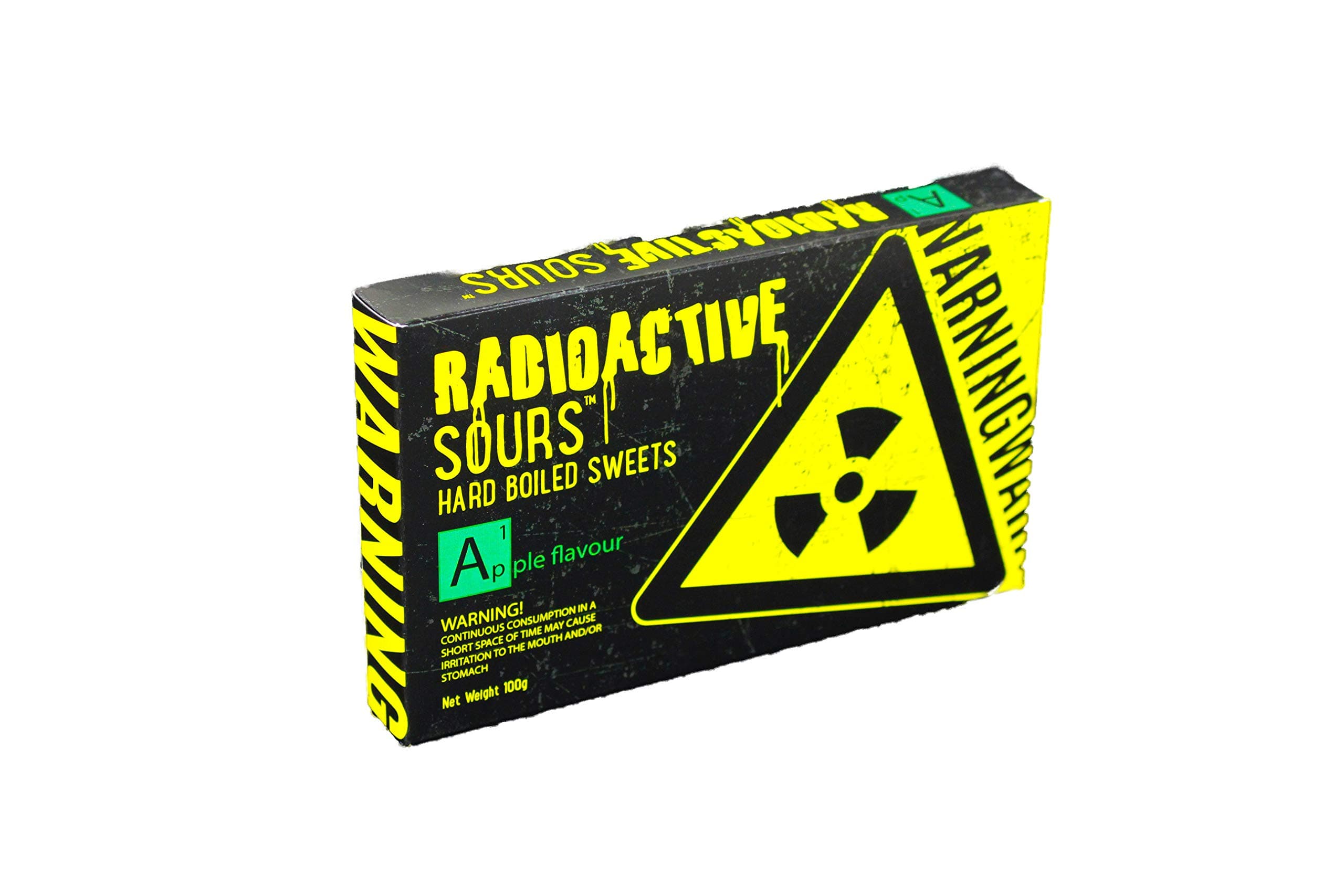 TTK The Treat Kitchen Radioactive Sours Theatre Box, Apple, 140 g, Pack of 3