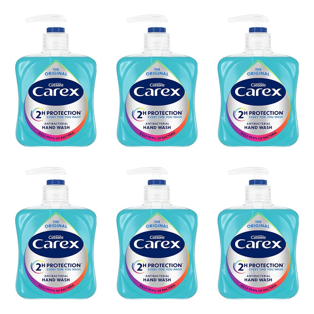 Carex Liquid Soap Original 250ml Pack of 6