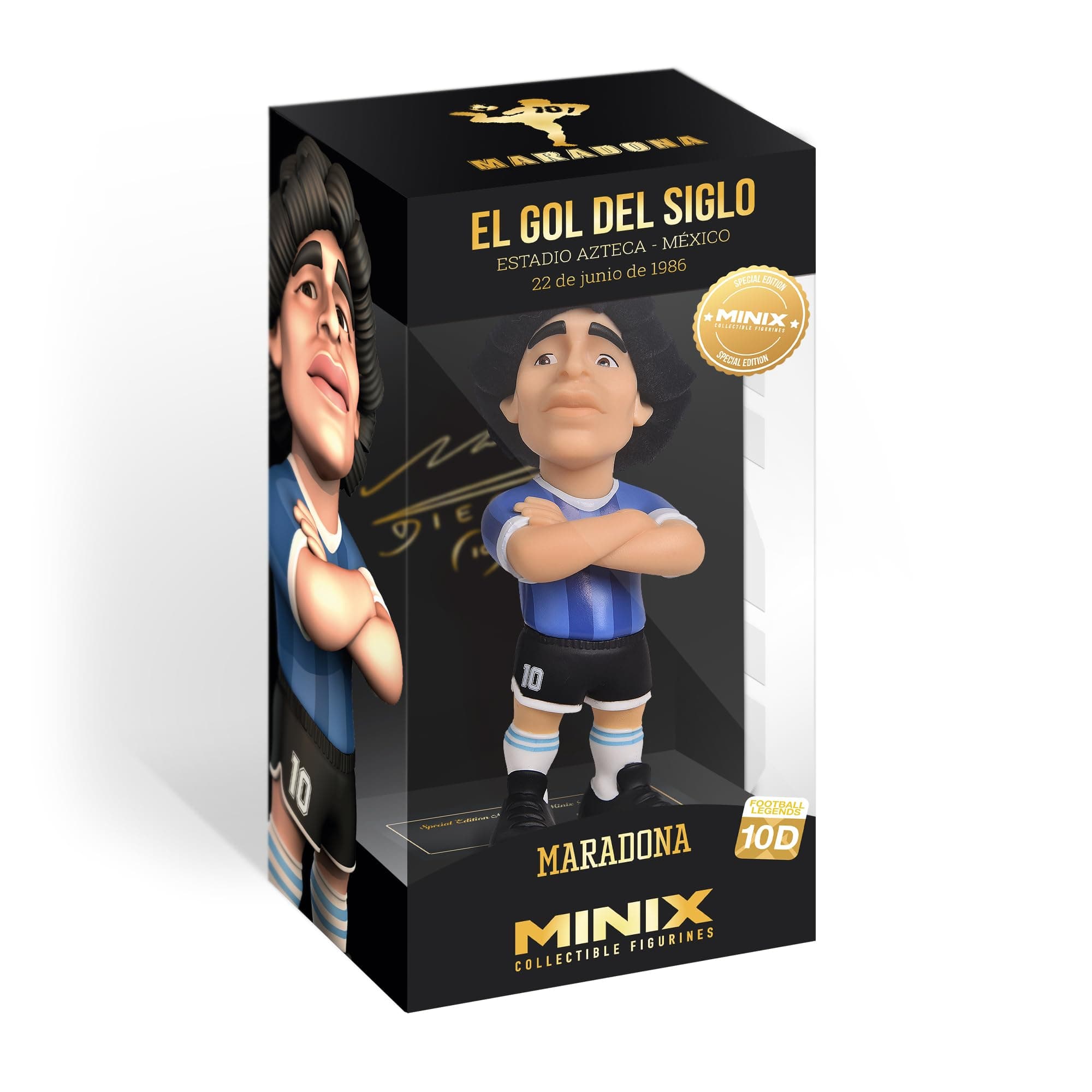 MINIX - Football Stars #10D - Century Gold - Maradona