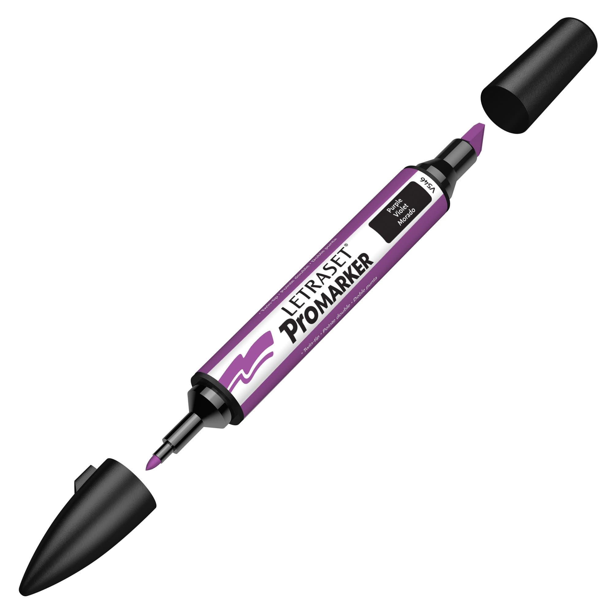 LetrasetPromarker Twin-Tip-Purple