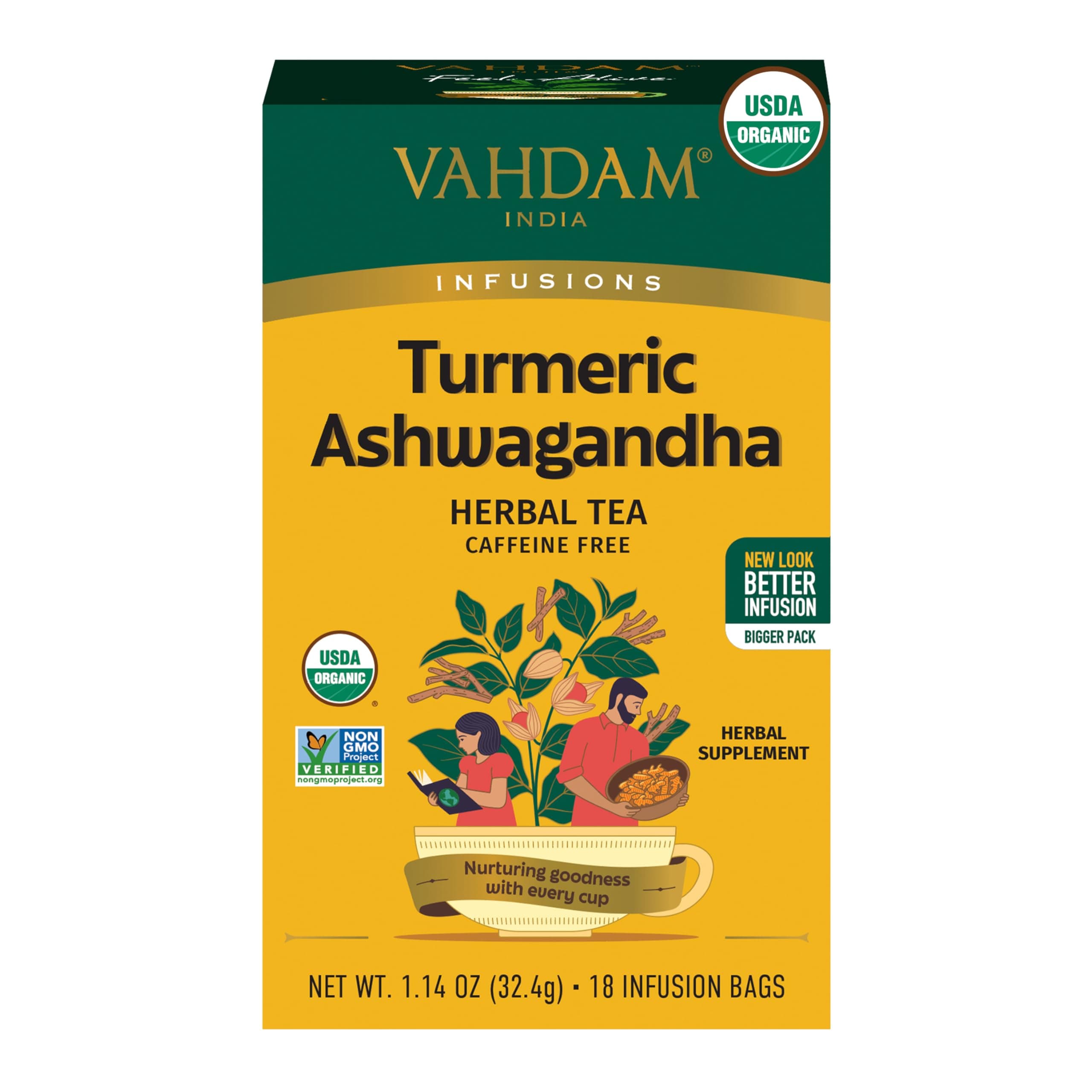 Turmeric Ashwagandha 18tb Classic Filter Paper
