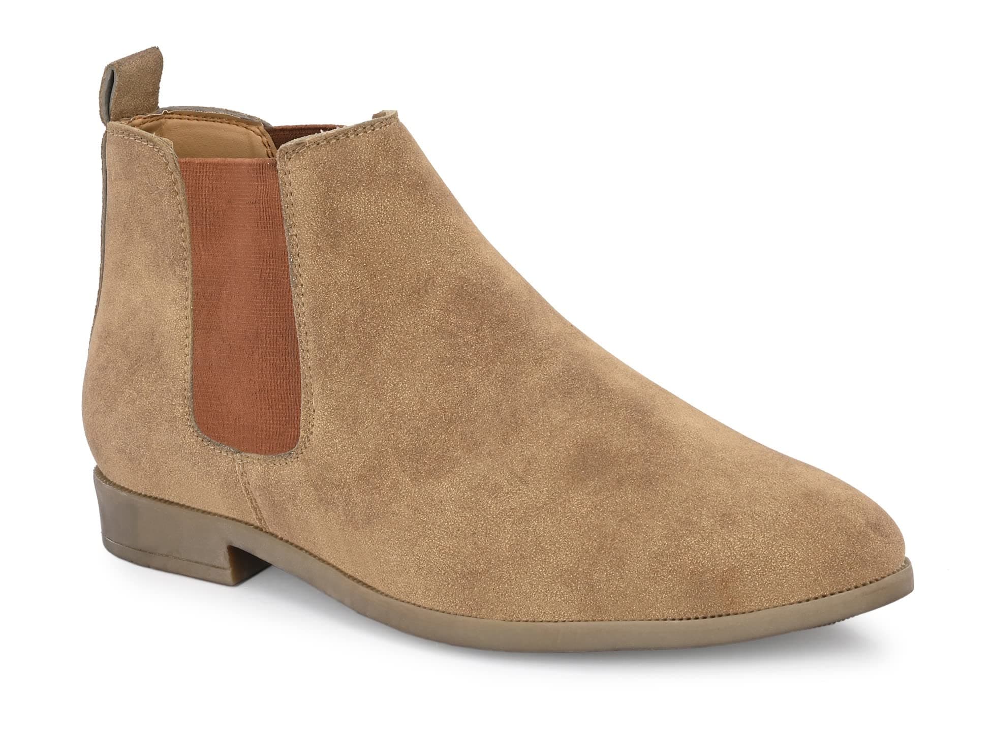 Men's Chelsea Boots | Slip-On High Ankle Shoes m9945