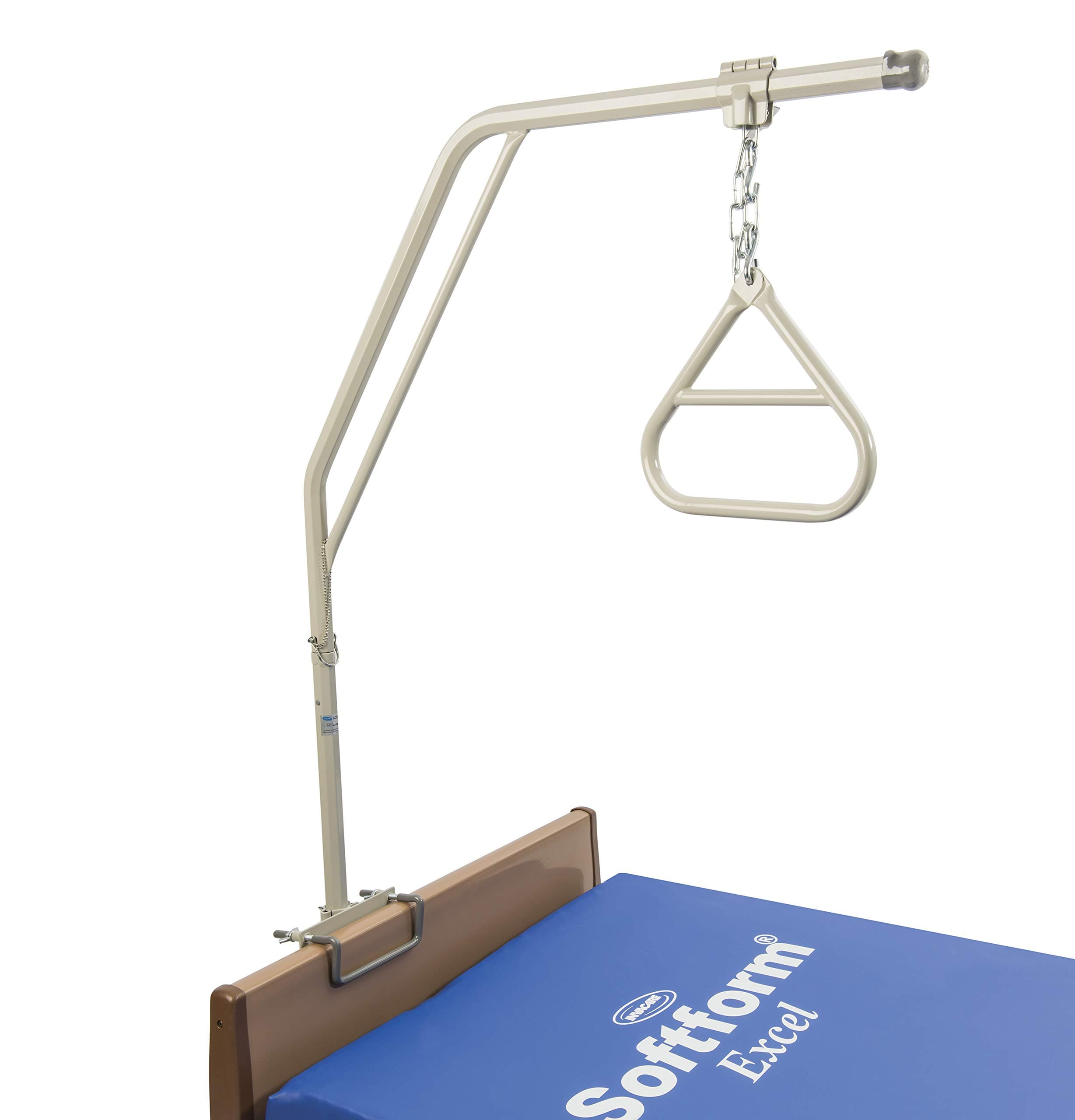 Invacare Trapeze Bar with Two-Piece Design Trapeze Bar and Handle, Weight Load Limit 168 lbs, 7740A