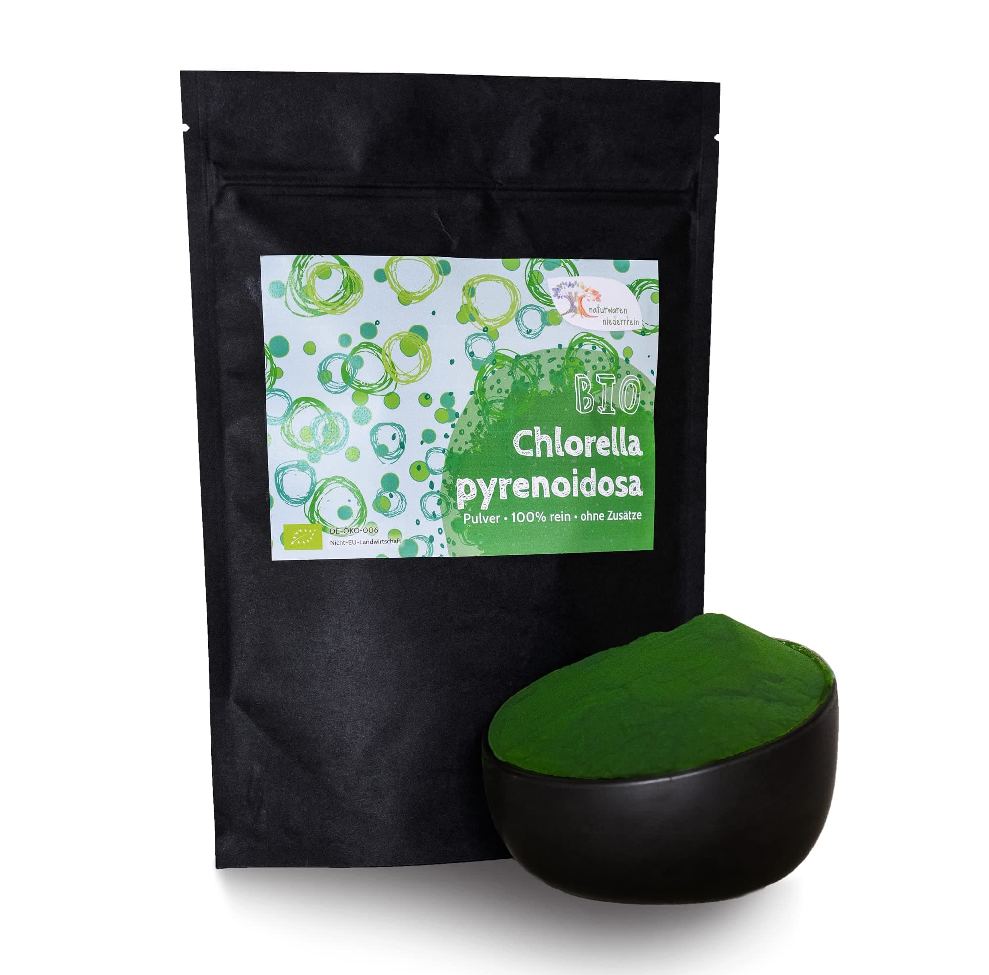 Aspermuehle Organic Chlorella Pyrenoidosa Powder- Certified Naturland 1Kg